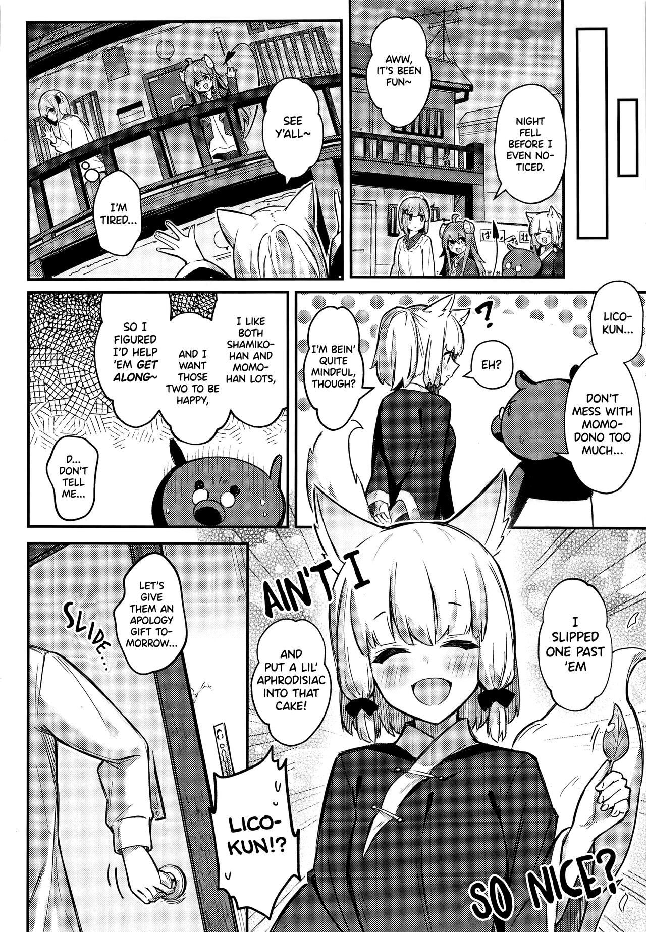 Momo-chan Yamiochi Shita!? page 9 full