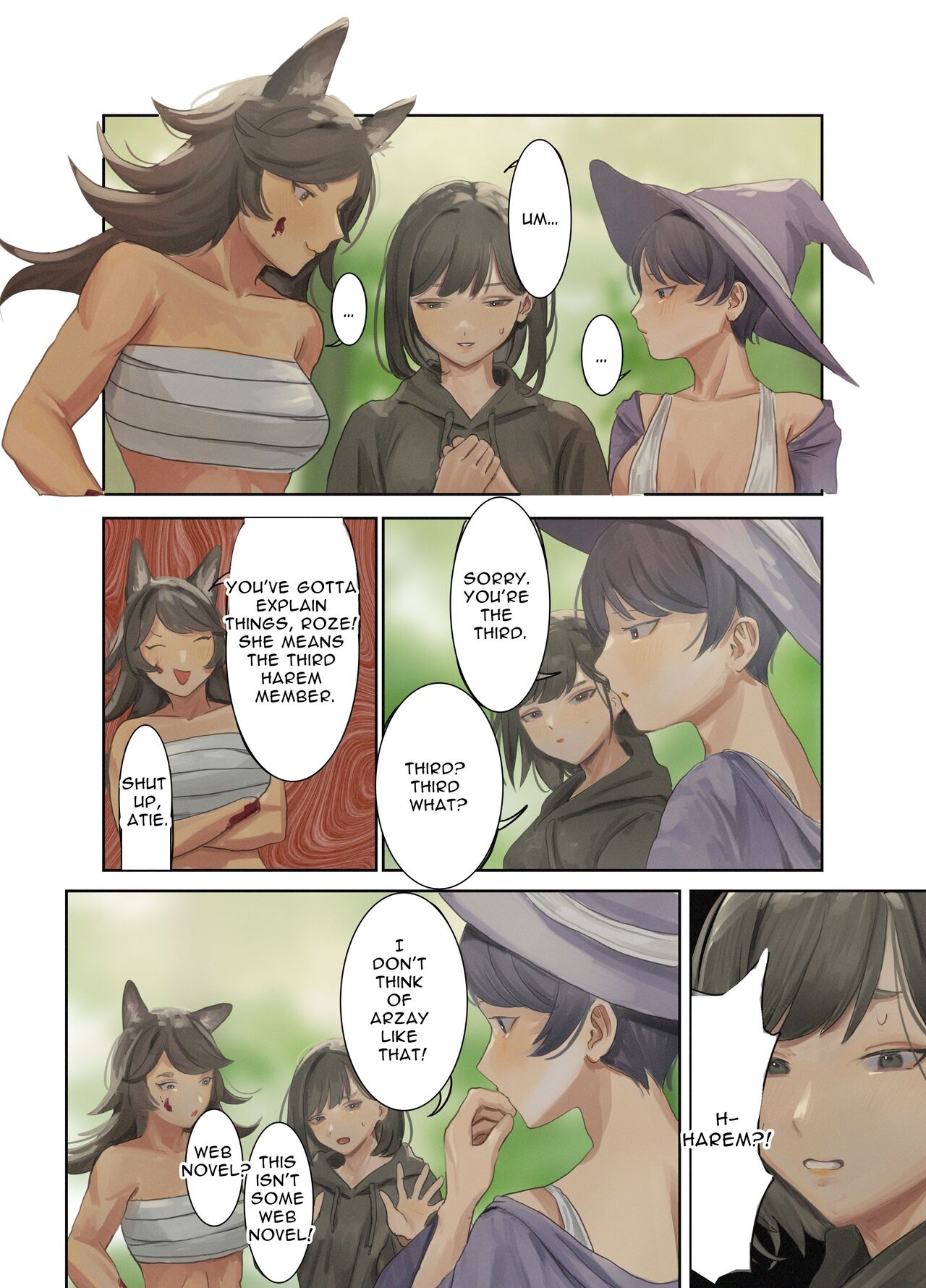 Isekai Seijo wa Harem Taishitsu Yuusha  kara Nigetai | Isekai Saintess wants to Escape from the Harem-type Hero page 7 full