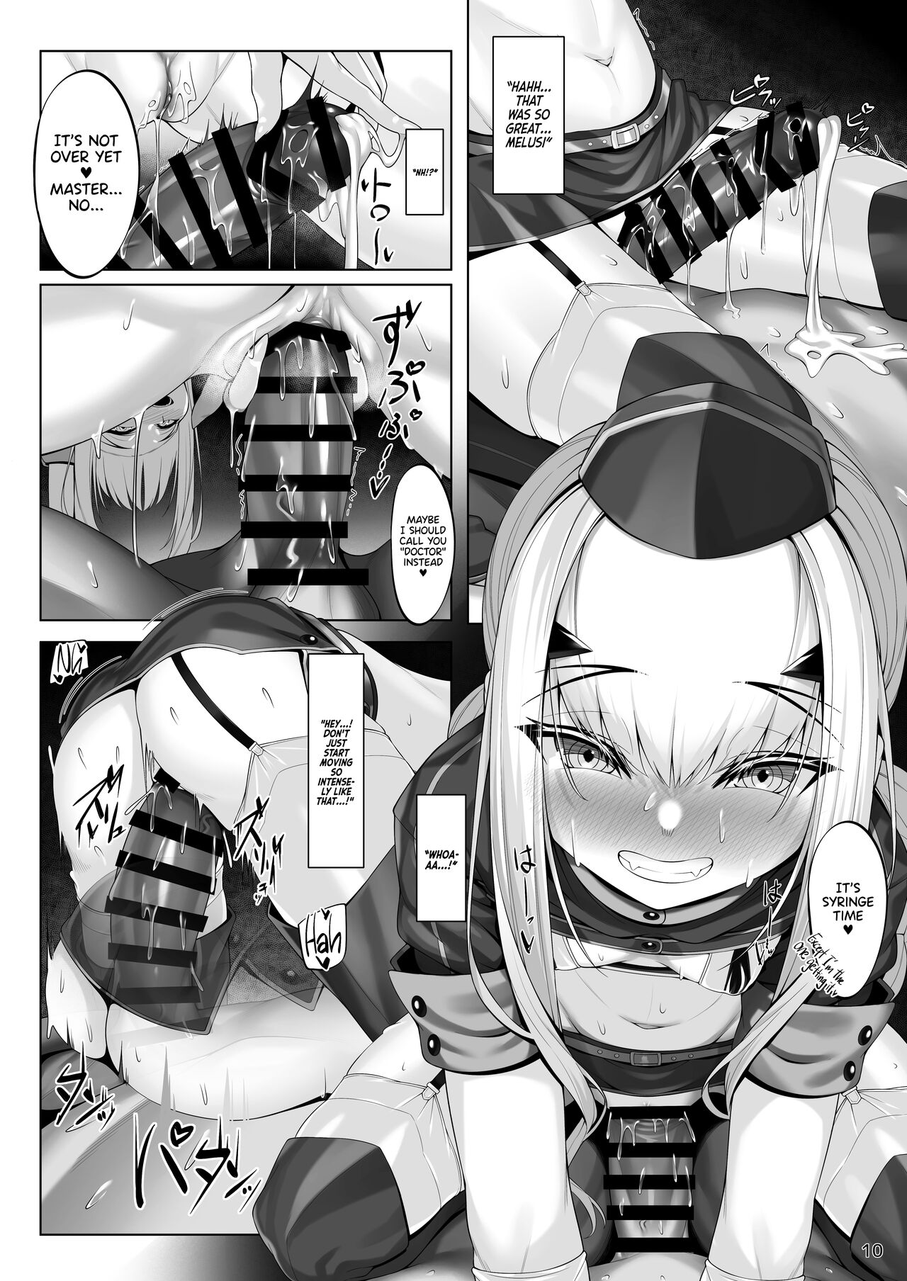 Melusine to Iroiro Ecchi Hon | Having Various Types Of Sex With Melusine page 9 full