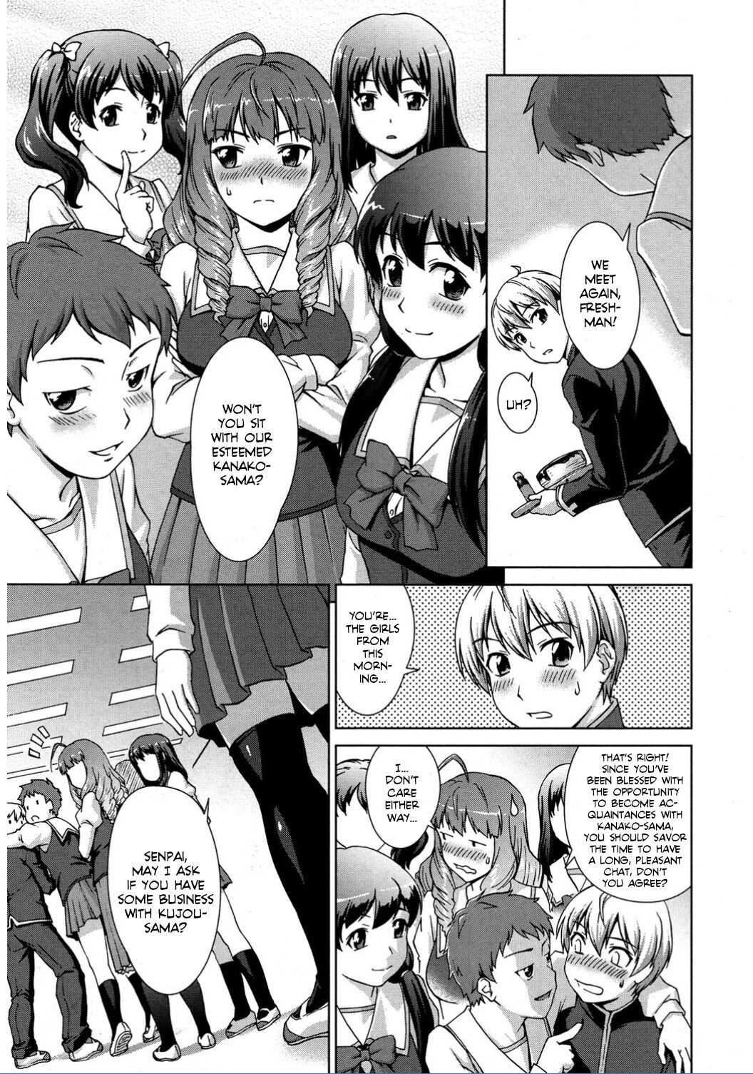 Boku Joshikou ni Nyuugaku Shimashita! Dai 02 Wa | I Enrolled into an All Girls' School! Chapter 02 page 9 full