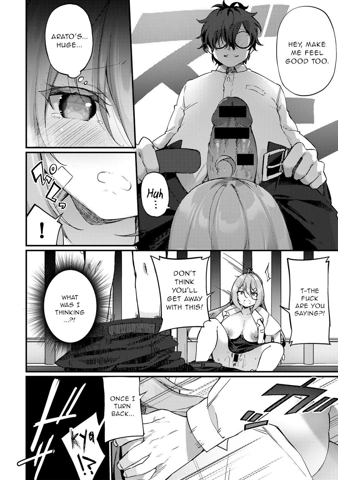 TS Yankee-kun to Megane-kun | The Delinquent and Four-Eyes page 10 full