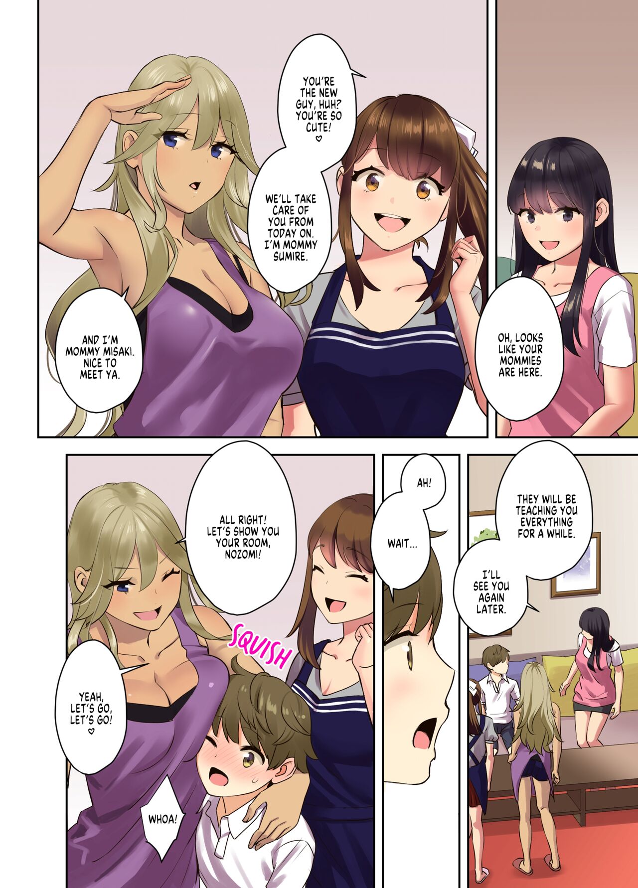 Ecchi na Onee-san to Tairyoku Zukuri Gasshuku o Suru Hanashi. | Fitness Training Camp with Sexy Older Ladies page 10 full