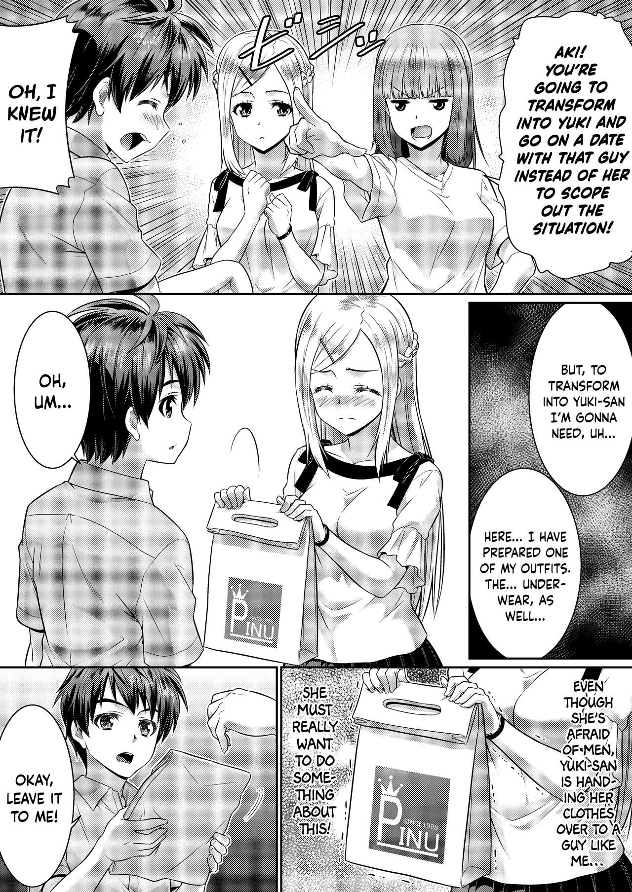 Metamor ★ Coordinate 2 ~Ane no Yuujin Hen Nyotaika Hen~ | Metamorphic ★ Dress-Up 2 ~Sister’s Friend Arc & Genderswap Arc~ page 6 full