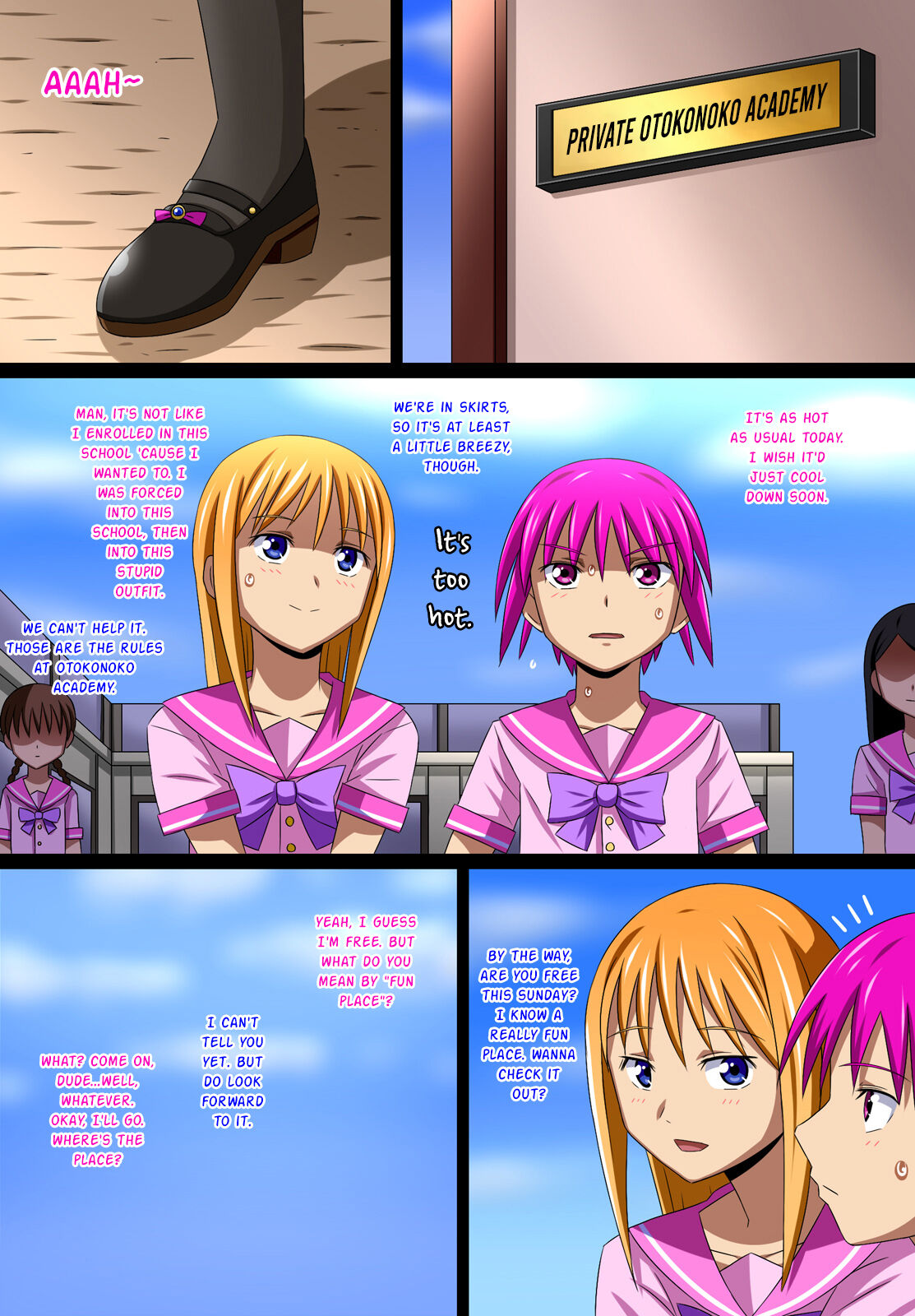 Super Hentai Comic Shota ni Kawareru Otokonoko page 3 full