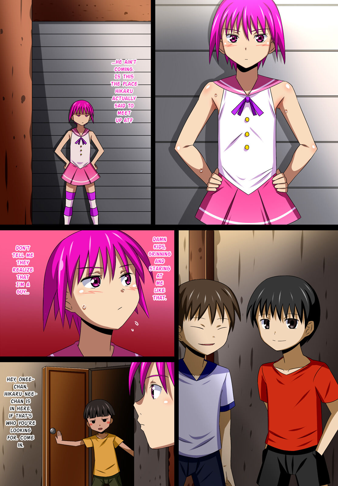 Super Hentai Comic Shota ni Kawareru Otokonoko page 4 full