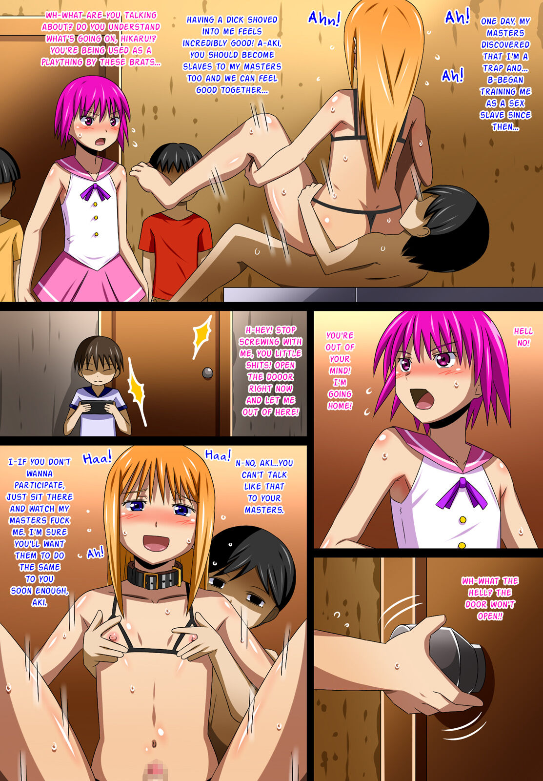Super Hentai Comic Shota ni Kawareru Otokonoko page 6 full
