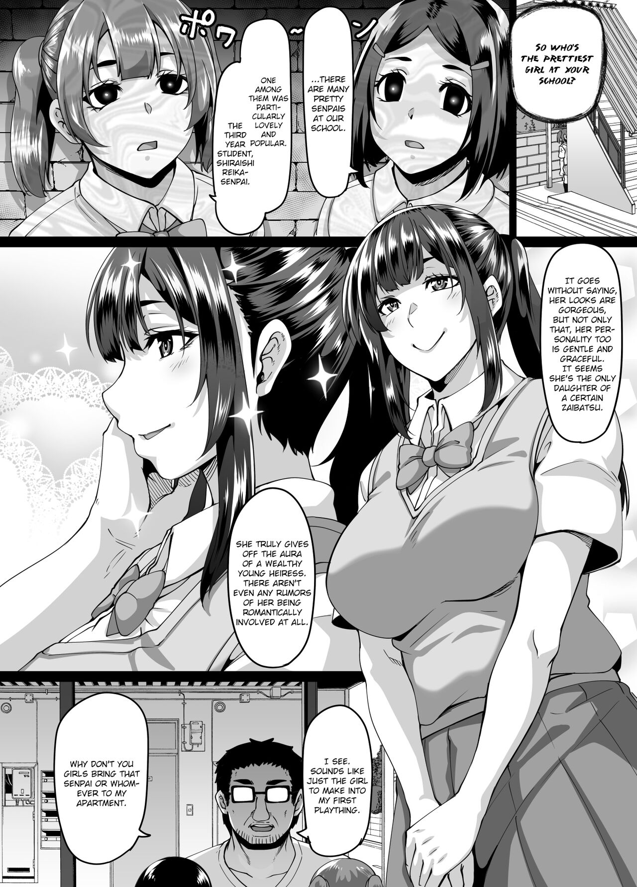 Saimin Nouryoku de Seiso na Ojou-sama Joshigakusei o Juujun na Dosukebe Anal Kurui Onna ni Kaete Anal Sex Zanmai page 3 full