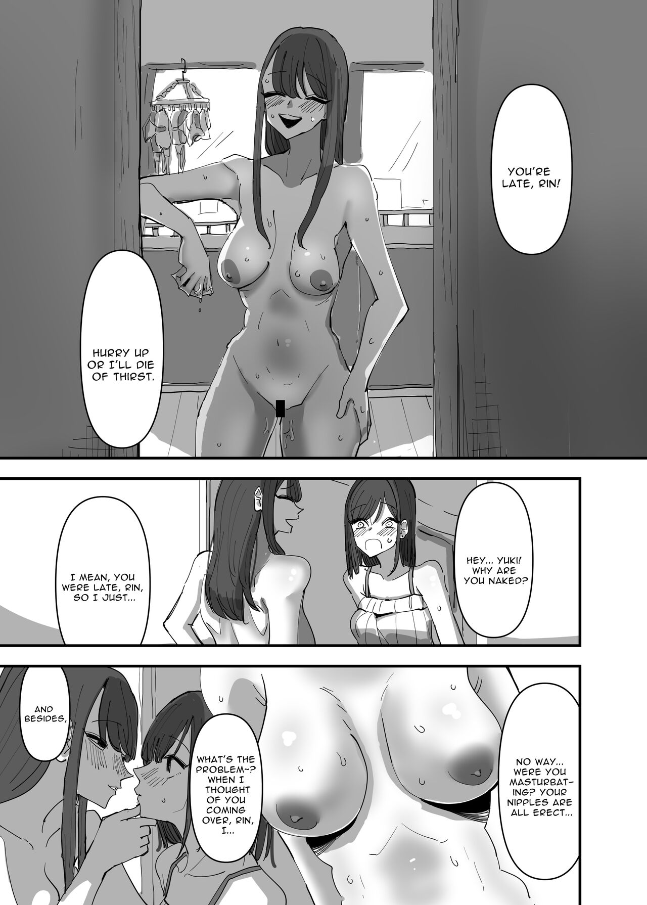 Yuri, Sakimidareru 3 | Rampant Yuri Bloom 3 page 5 full