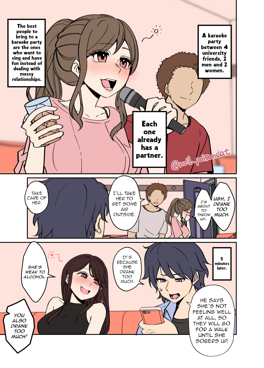 yotta daigaku no tomotachi ni warui koto o suru hanashi page 2 full