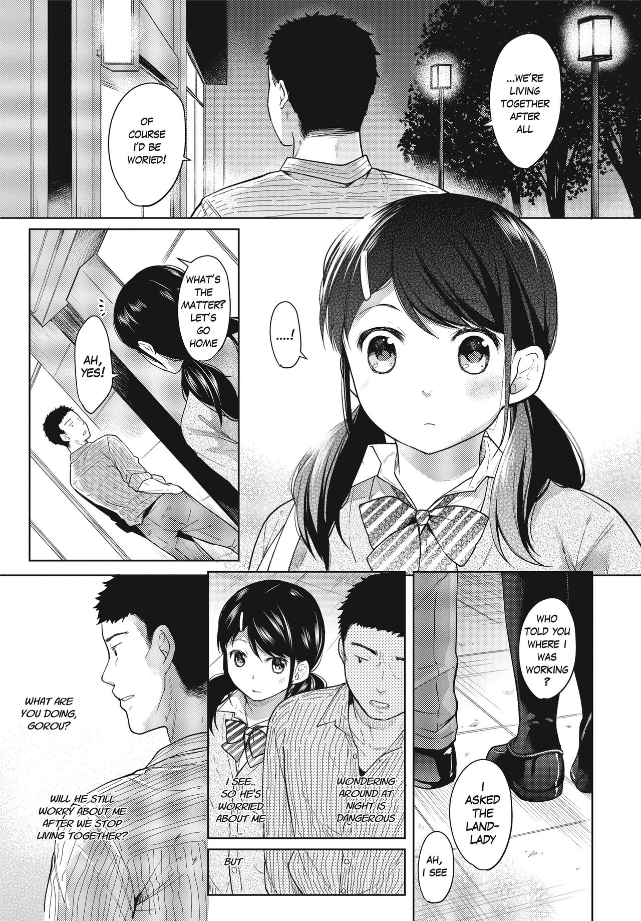 1 Room Apartment + Highschool Girl Suddenly Living Together? Close Contact!? First Sex!!? Ch. 3 page 5 full