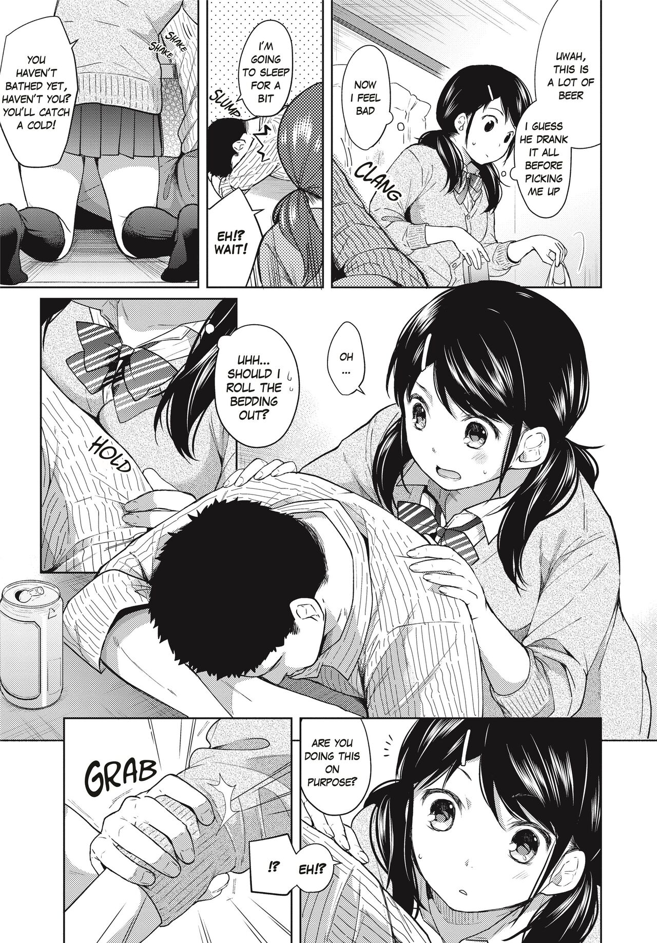 1 Room Apartment + Highschool Girl Suddenly Living Together? Close Contact!? First Sex!!? Ch. 3 page 7 full