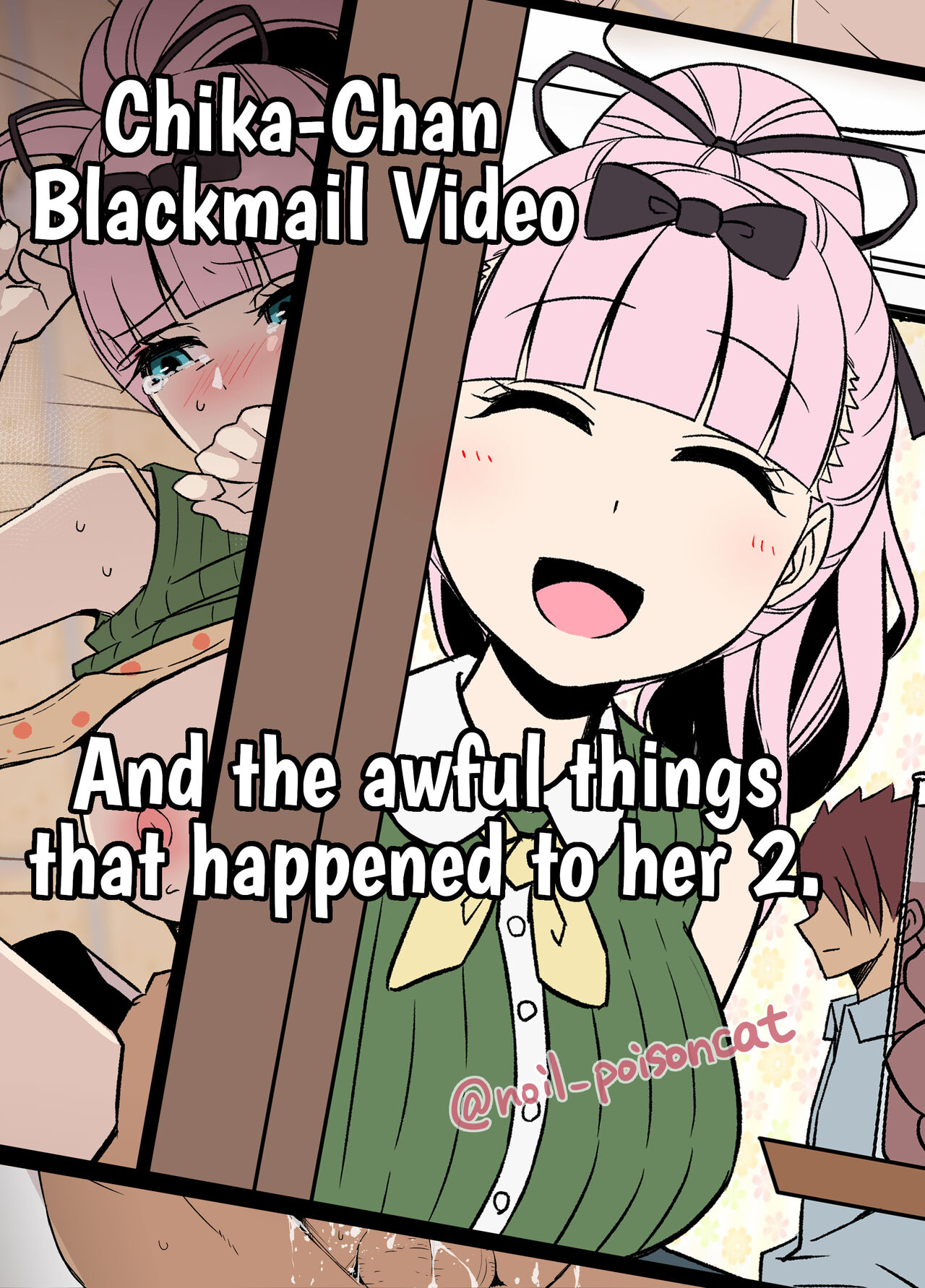 Chika-chan o Douga de Odoshite Warui Koto o Suru Hanashi 2 | Chika-Chan Blackmail Video And the awful things that happend to her 2. page 1 full