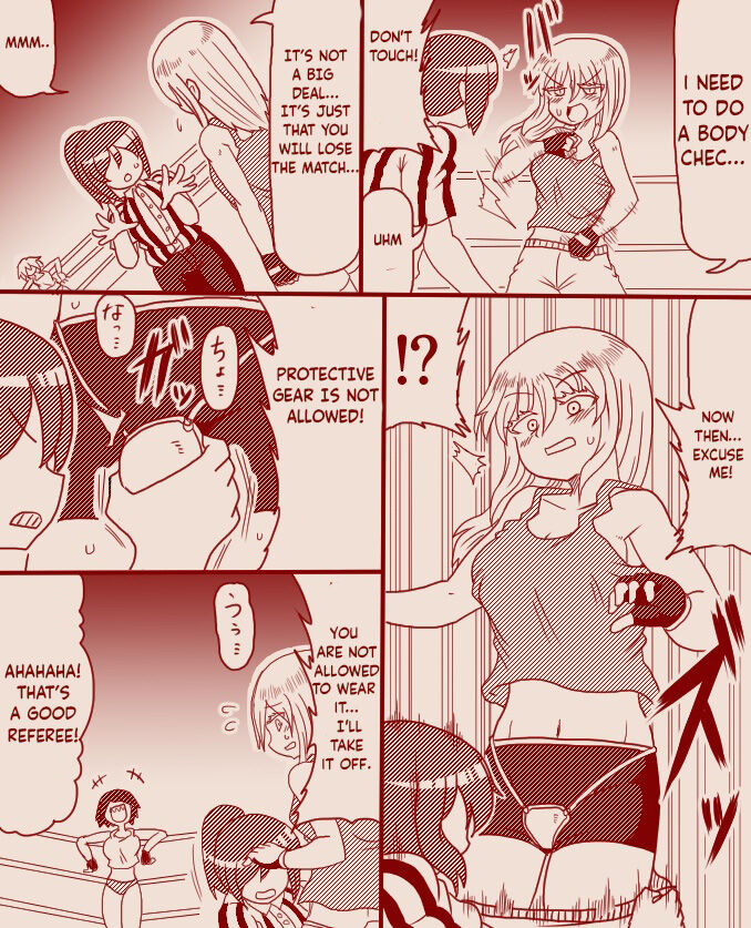 A futanari girl gets her balls hurt during body check page 2 full