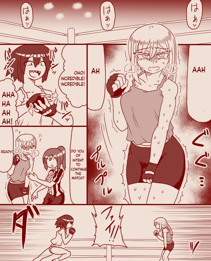 A futanari girl gets her balls hurt during body check page 9 full