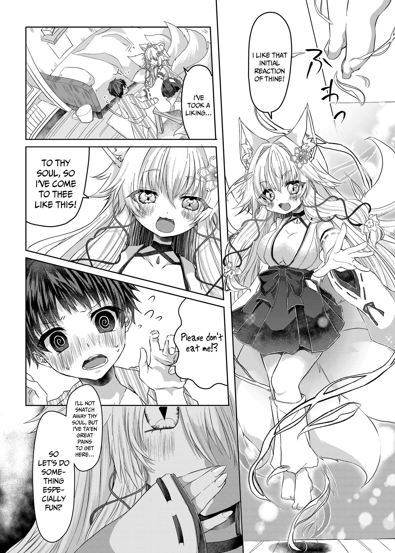 Oshikake Kitsunemusume ni Kenzokukitsunemusume ni Sareta Ken | How I Was Turned Into an Underling Fox Girl by a Pushy Fox Girl page 5 full