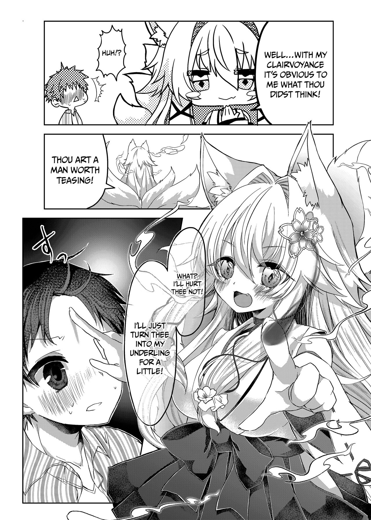 Oshikake Kitsunemusume ni Kenzokukitsunemusume ni Sareta Ken | How I Was Turned Into an Underling Fox Girl by a Pushy Fox Girl page 7 full