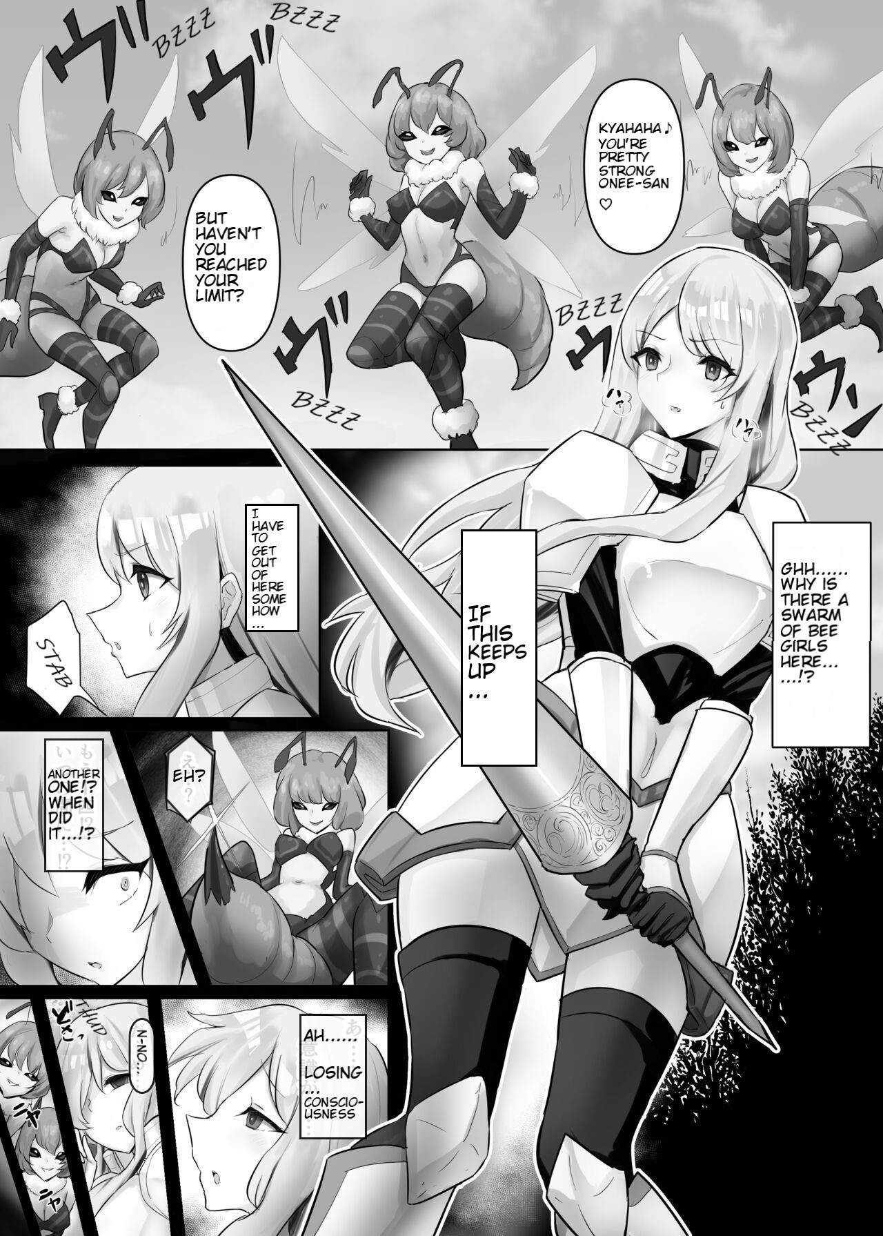 Jingai Lez Rape - Queen Bee Hen page 2 full