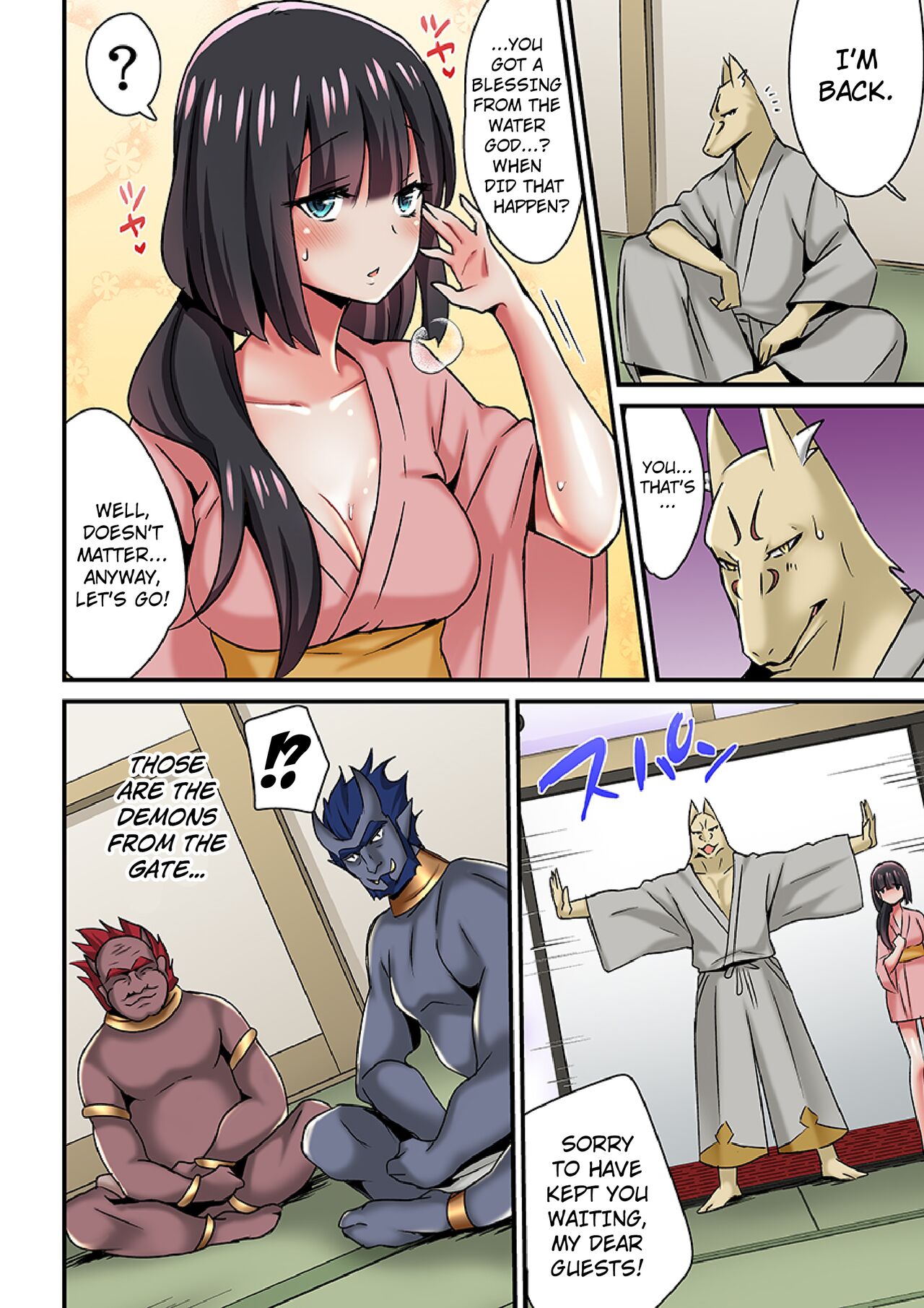 Ayakashi Kouhai Kitan ~ Onaka ni Shimi Wataru Atsui Tane ~ 3 | ~ Ghost Mating Tales ~ The Hot Seed That Penetrates Your Stomach 3 page 7 full