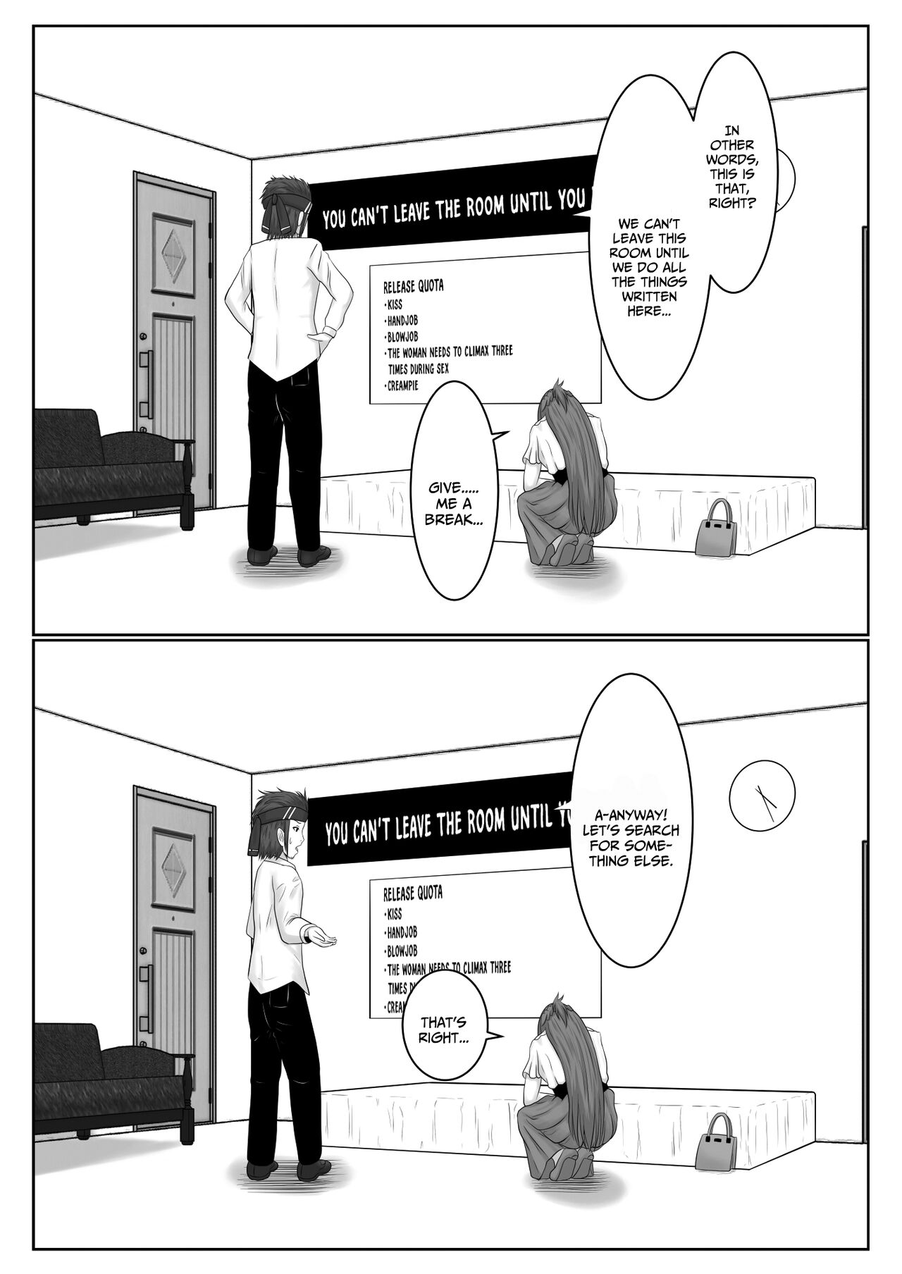 Dasshutsu Shitakattanode Kimi Igai no Hito to Sex Shichatte Gomennasai page 9 full