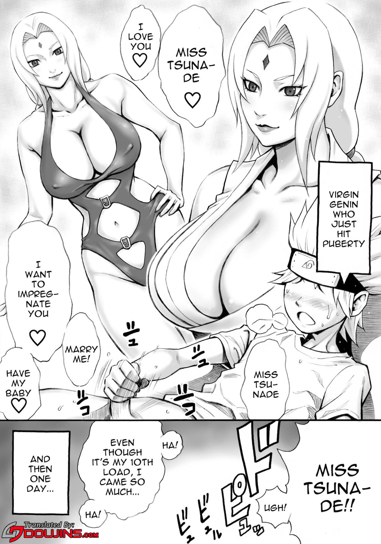 Akogare no Tsunade-sama o Zettai Ninshin Sasetai | I Want To Make Tsunade-sama Pregnant page 3 full