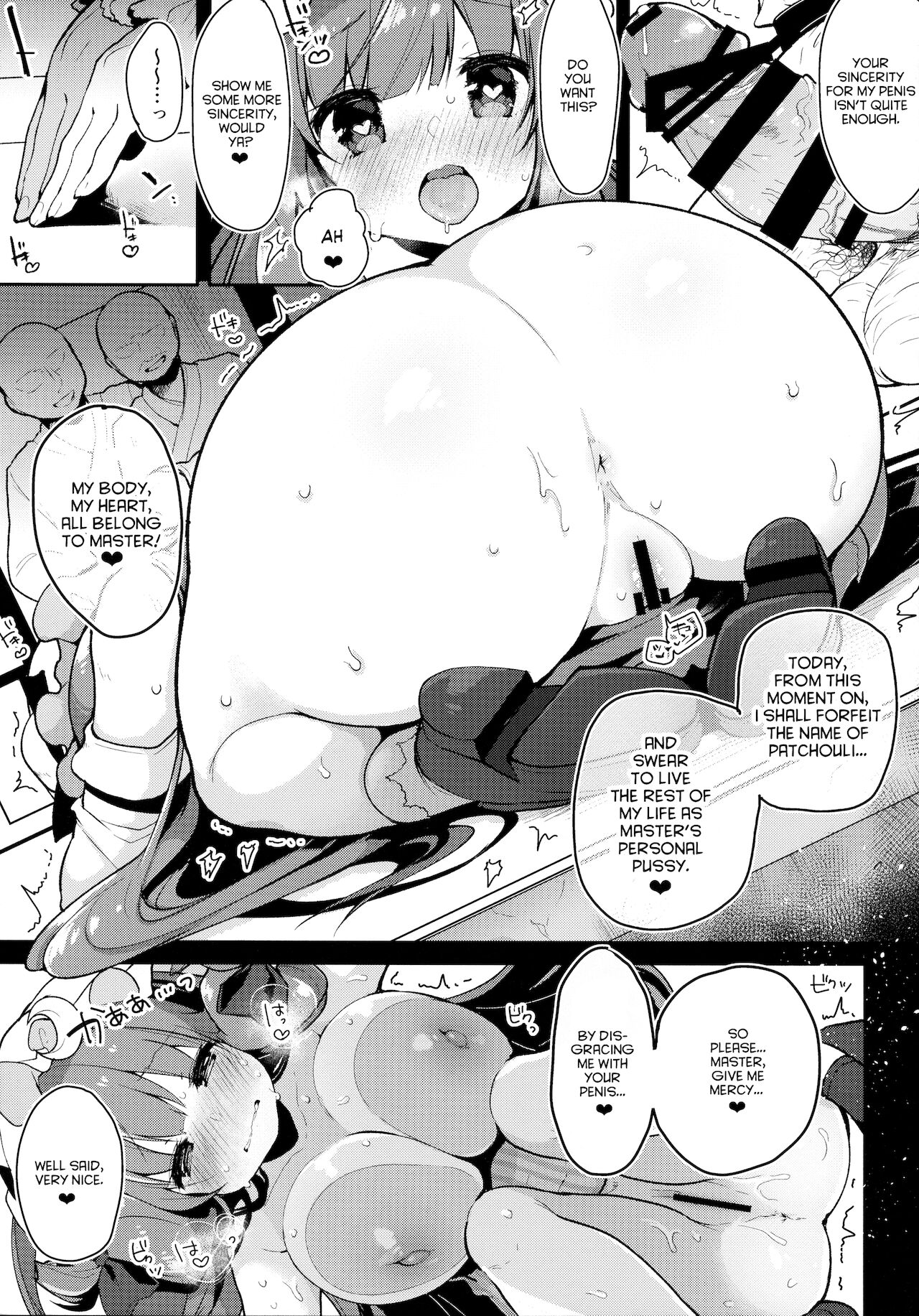 Dosukebe Pet no Patchouli to Gachihame Honki Koubi Shichaimashita page 8 full