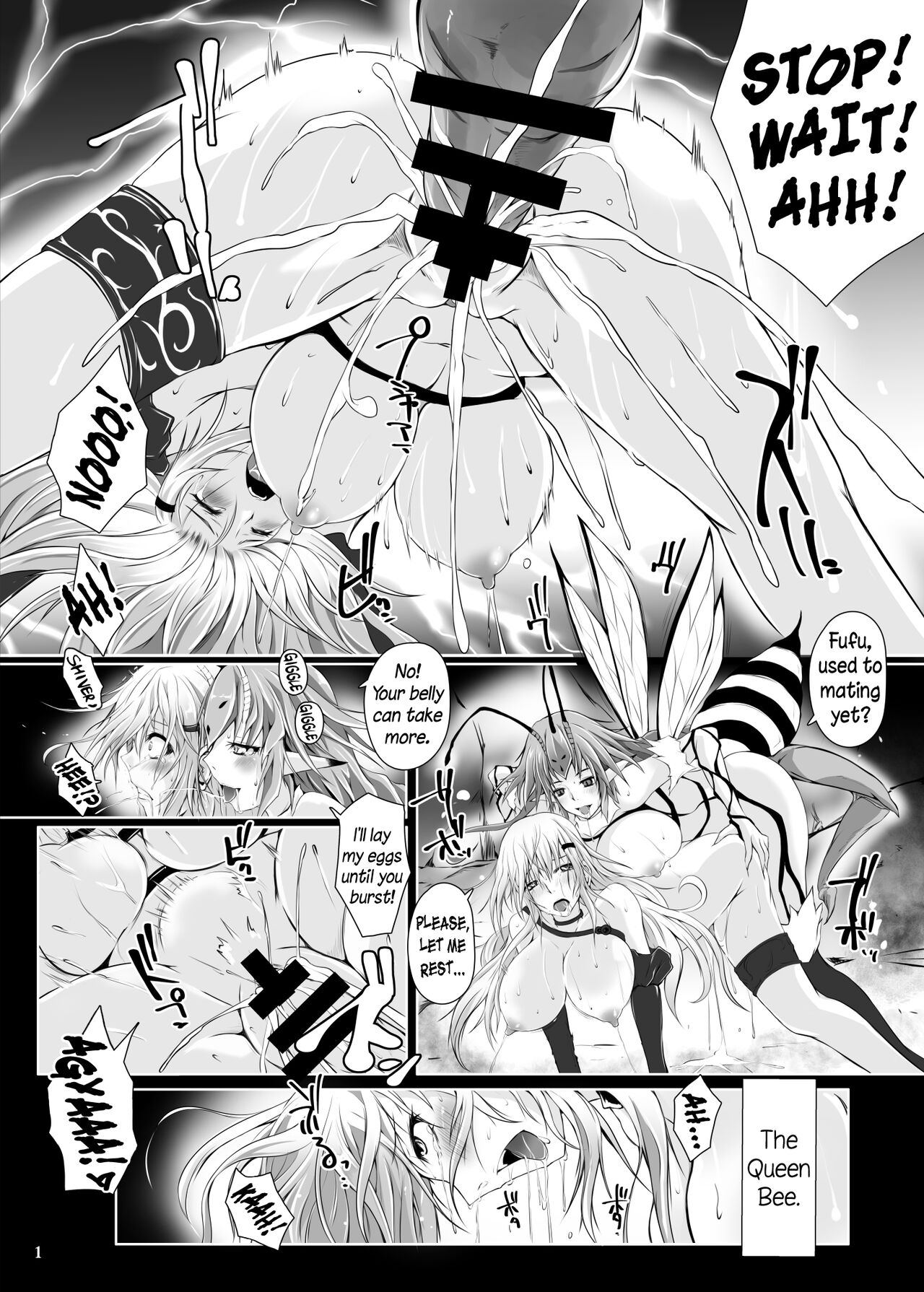 Mitsubachi - Horny Bees page 3 full