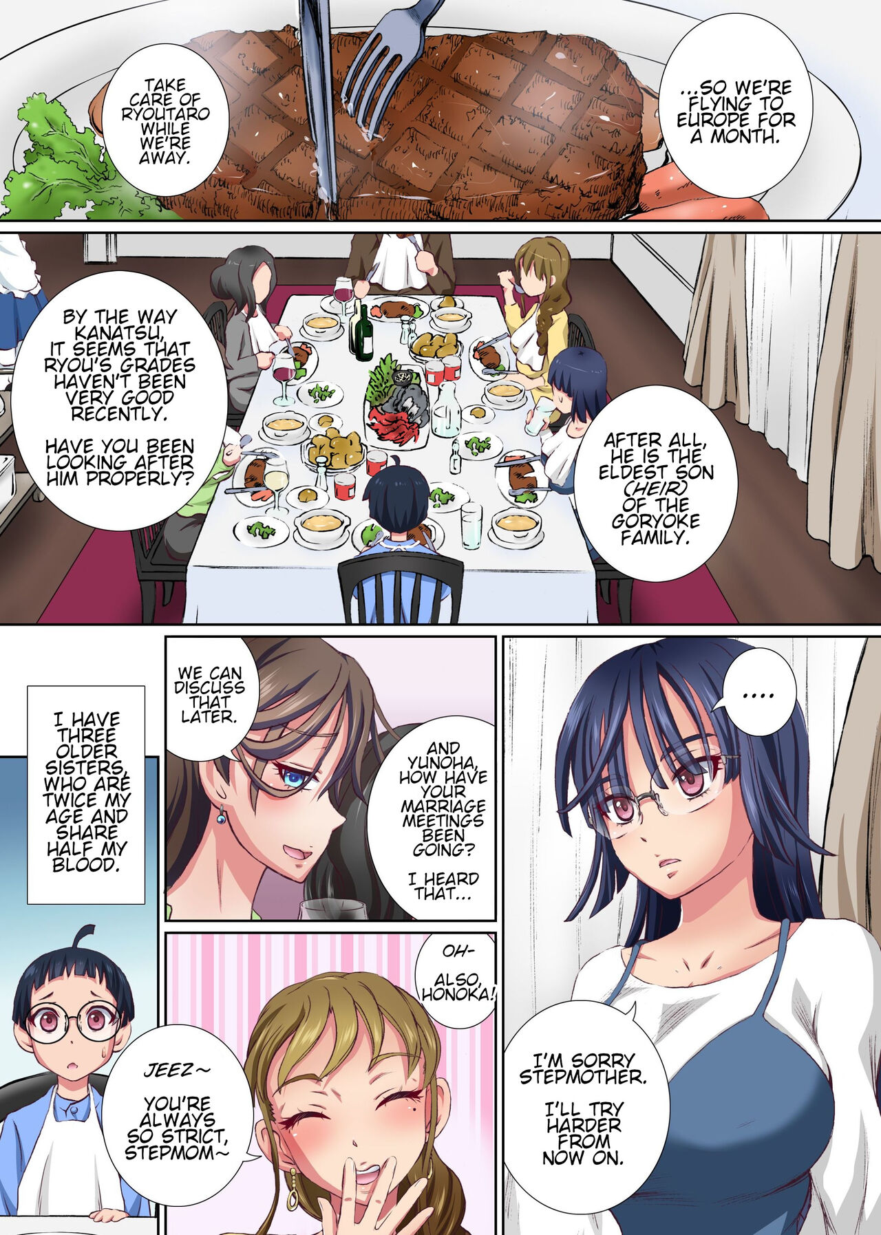 Onee-chan Oppai Harem ~Ero Note de Tsumetakatta Gishi-tachi ga Gekihen shite, Boku o Ippai Amayaka Shite Kurete Sex made Sasete Kureru Hentai-san ni Narimashita~ page 4 full