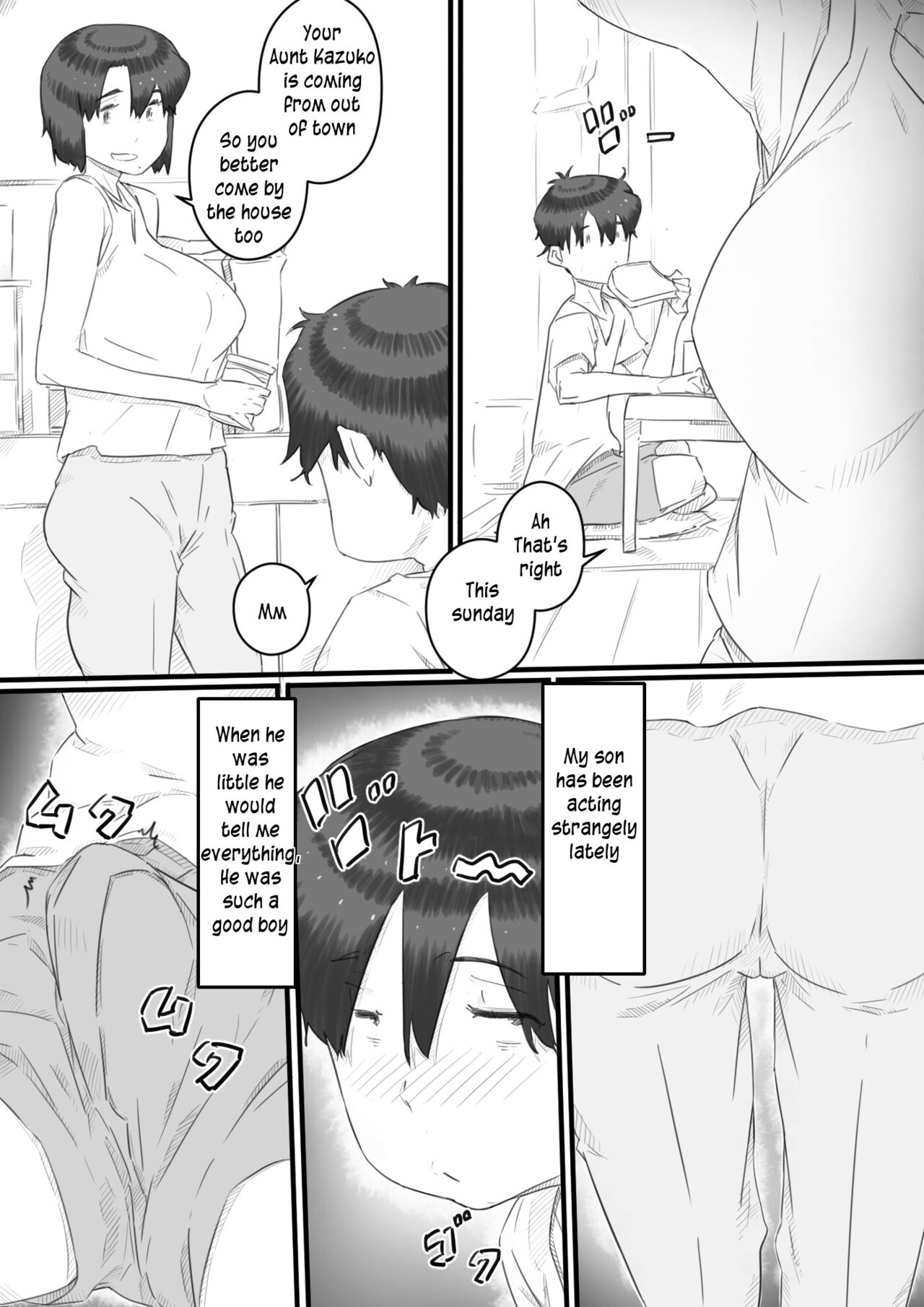 Hitorigurashi no Musuko no Heya de | Staying over at my son's apartment page 3 full