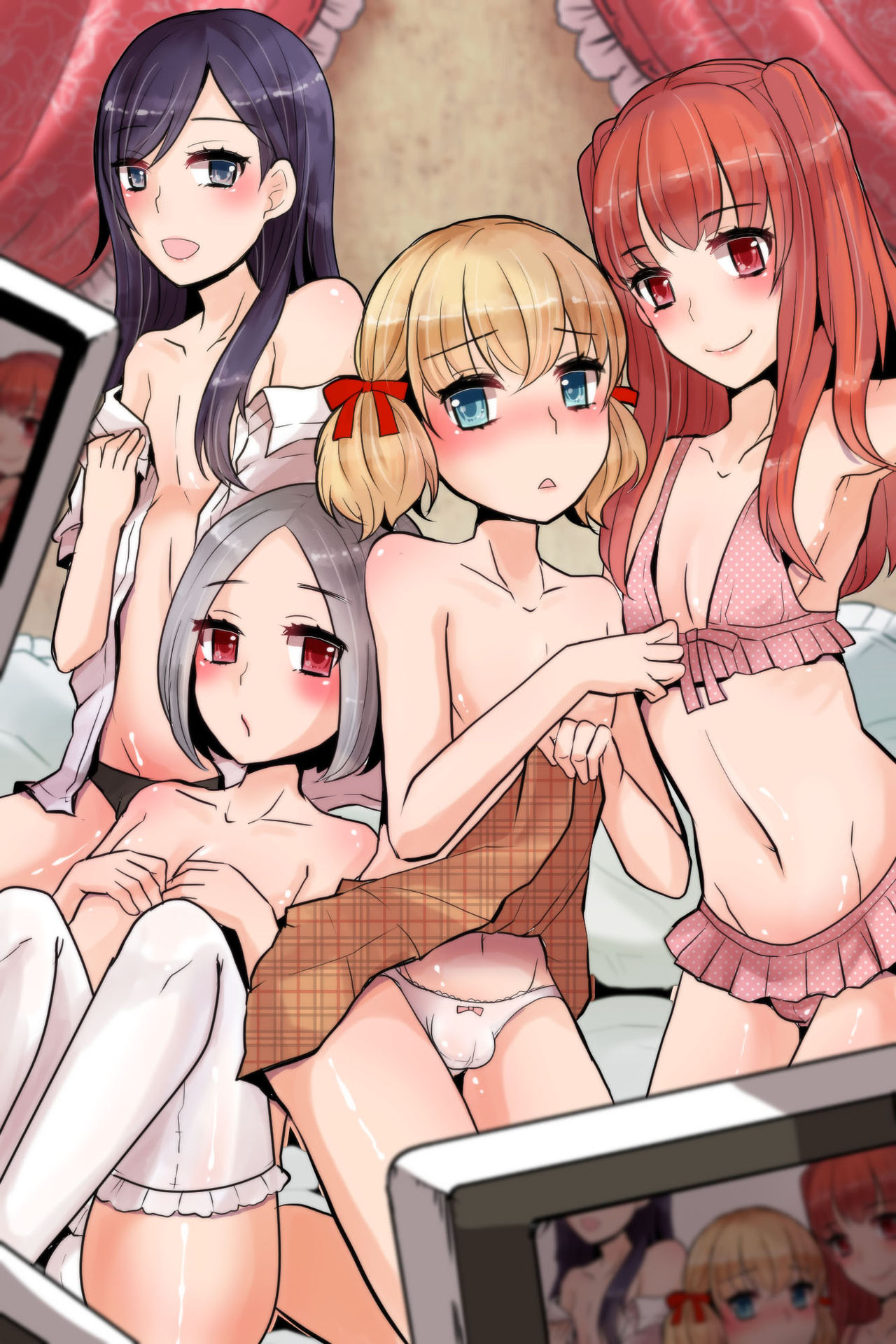 Mesuochi! Rankou Satsueikai ~Boku Otoko na no ni Kanjichau...!~ page 2 full