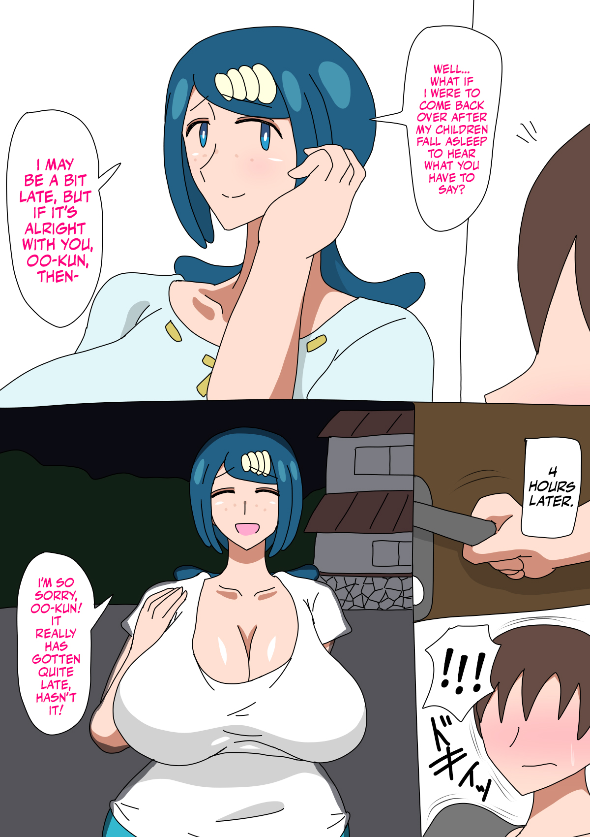 Su〇ren Mama Ni Nakadashi Suru Hanashi | Cumming Inside Lana's Mama page 4 full