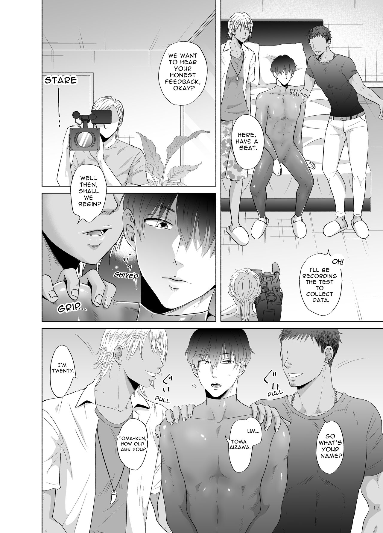 Kugakusei Touma-kun no Grey na Beit | Toma's Questionable Part-time Job page 3 full
