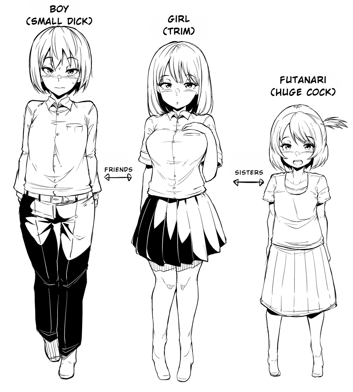 Naiyou wa Otokonoko ga Tomodachi no Imouto ni Choukyou Sareru Hanashi o Yotei Shitemasu | Boy trained by friend's Sister page 1 full