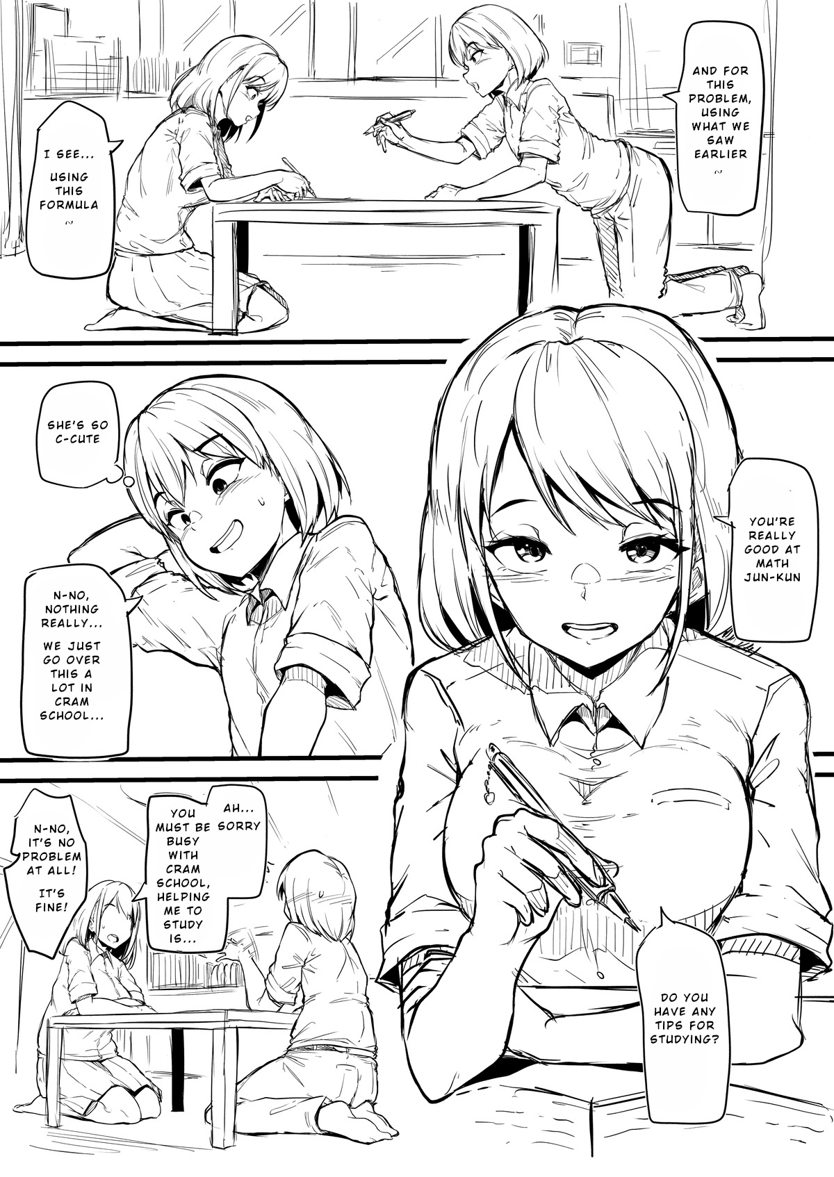 Naiyou wa Otokonoko ga Tomodachi no Imouto ni Choukyou Sareru Hanashi o Yotei Shitemasu | Boy trained by friend's Sister page 2 full