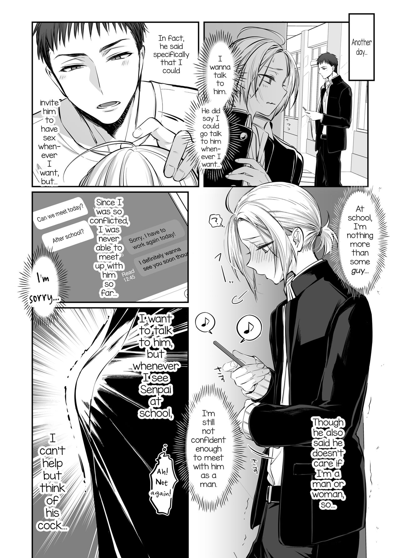 Shoshinsha Josou Danshi ni Osowarete Mita!? page 9 full