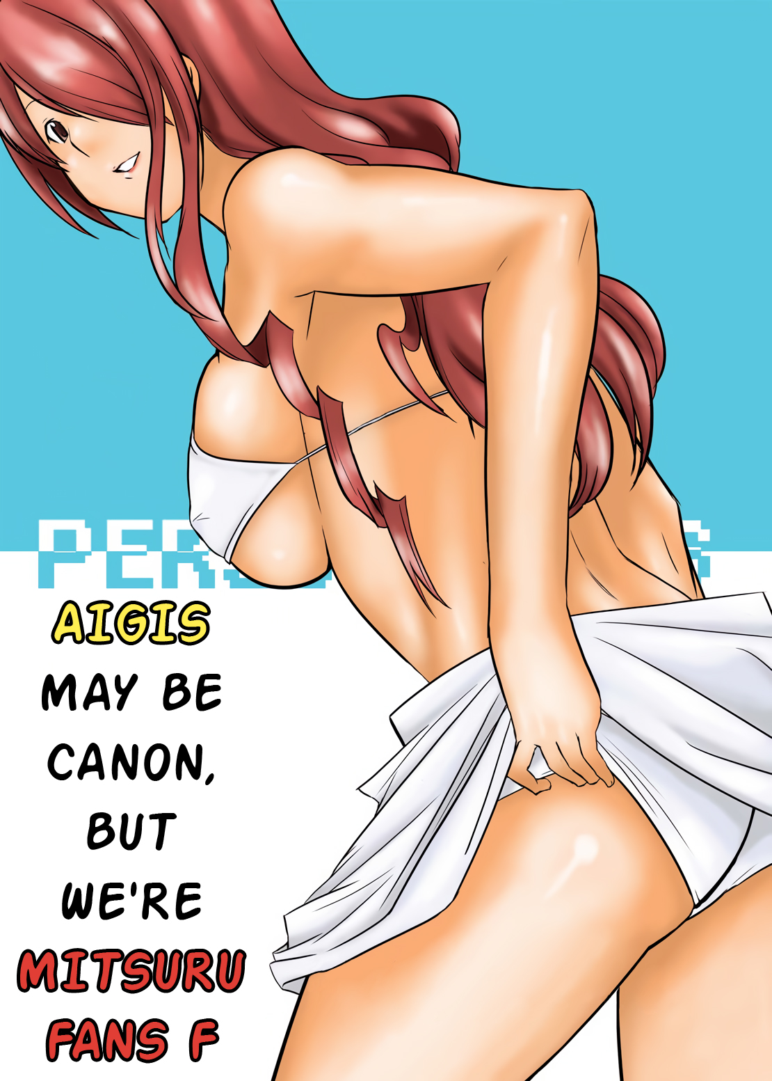 Saigo wa Aegis dakedo Bokura wa Mitsuru-ha F | Aigis may be canon, but we're Mitsuru fans F. page 1 full