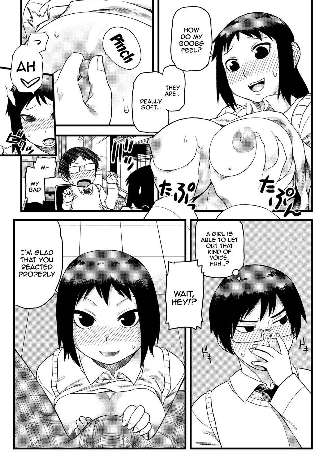 Toshoshitsu no Senpai to. | With the Senpai from the Library page 6 full