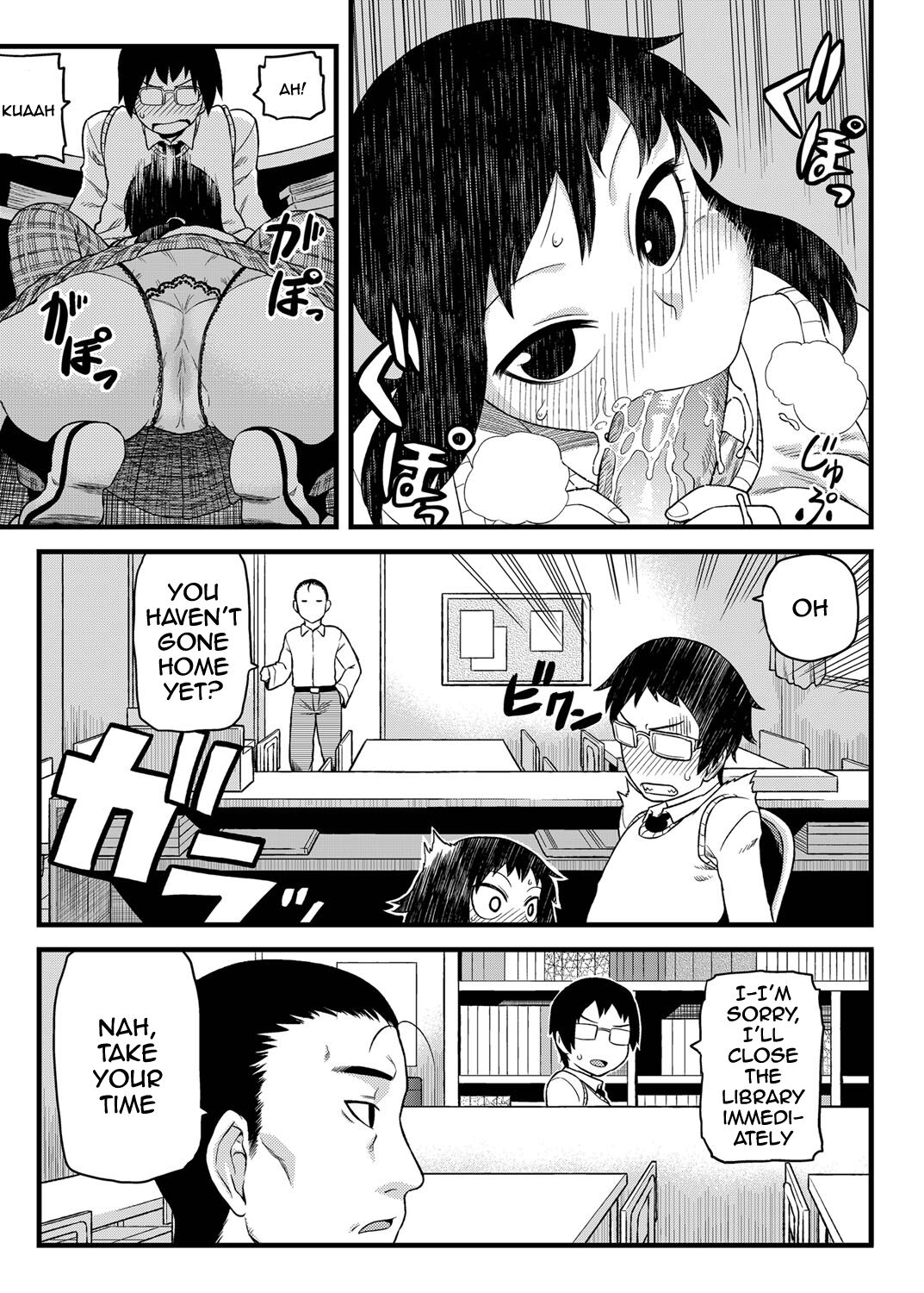 Toshoshitsu no Senpai to. | With the Senpai from the Library page 8 full