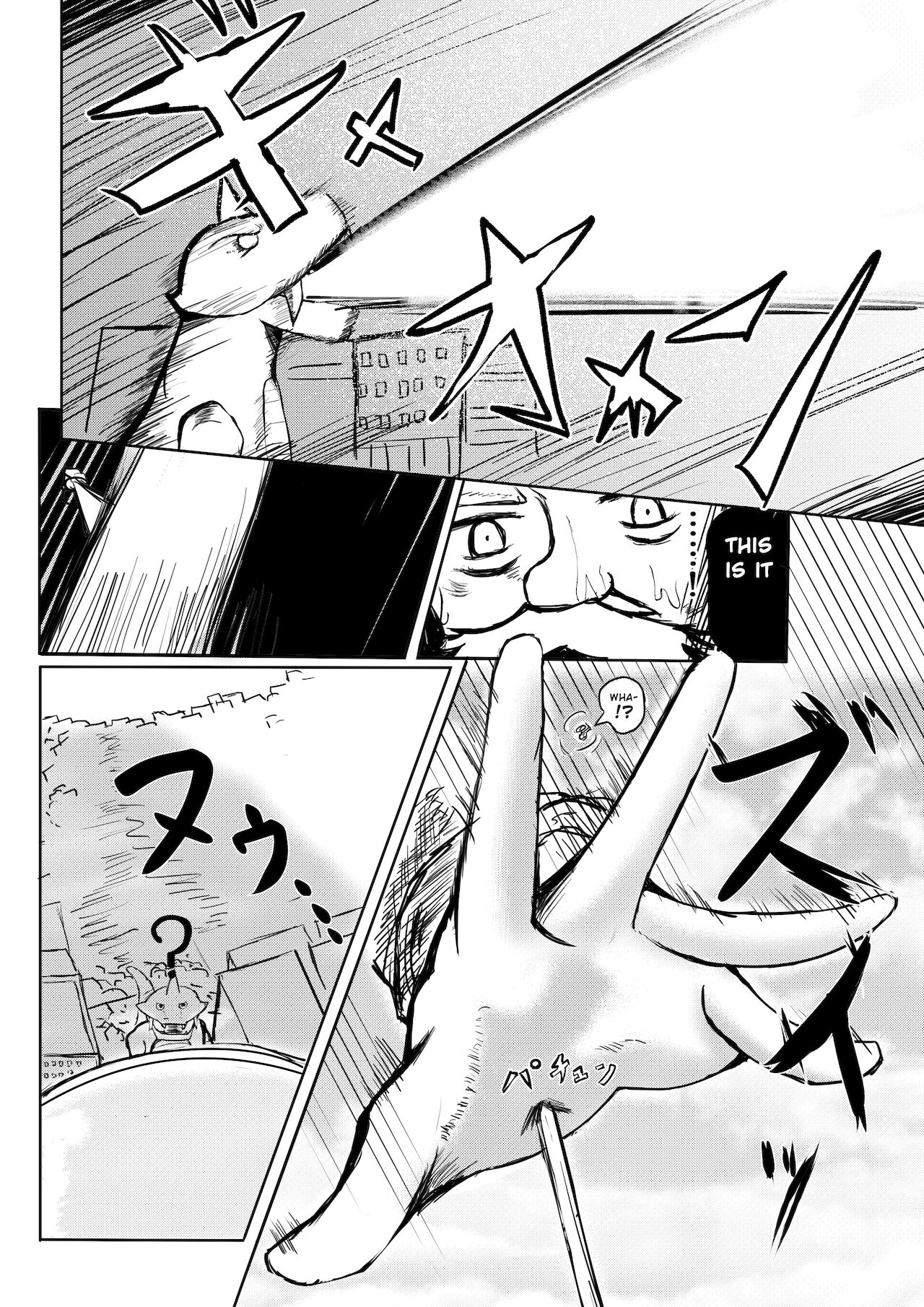 A girl who takes a potion and becomes bigger than a monster page 4 full