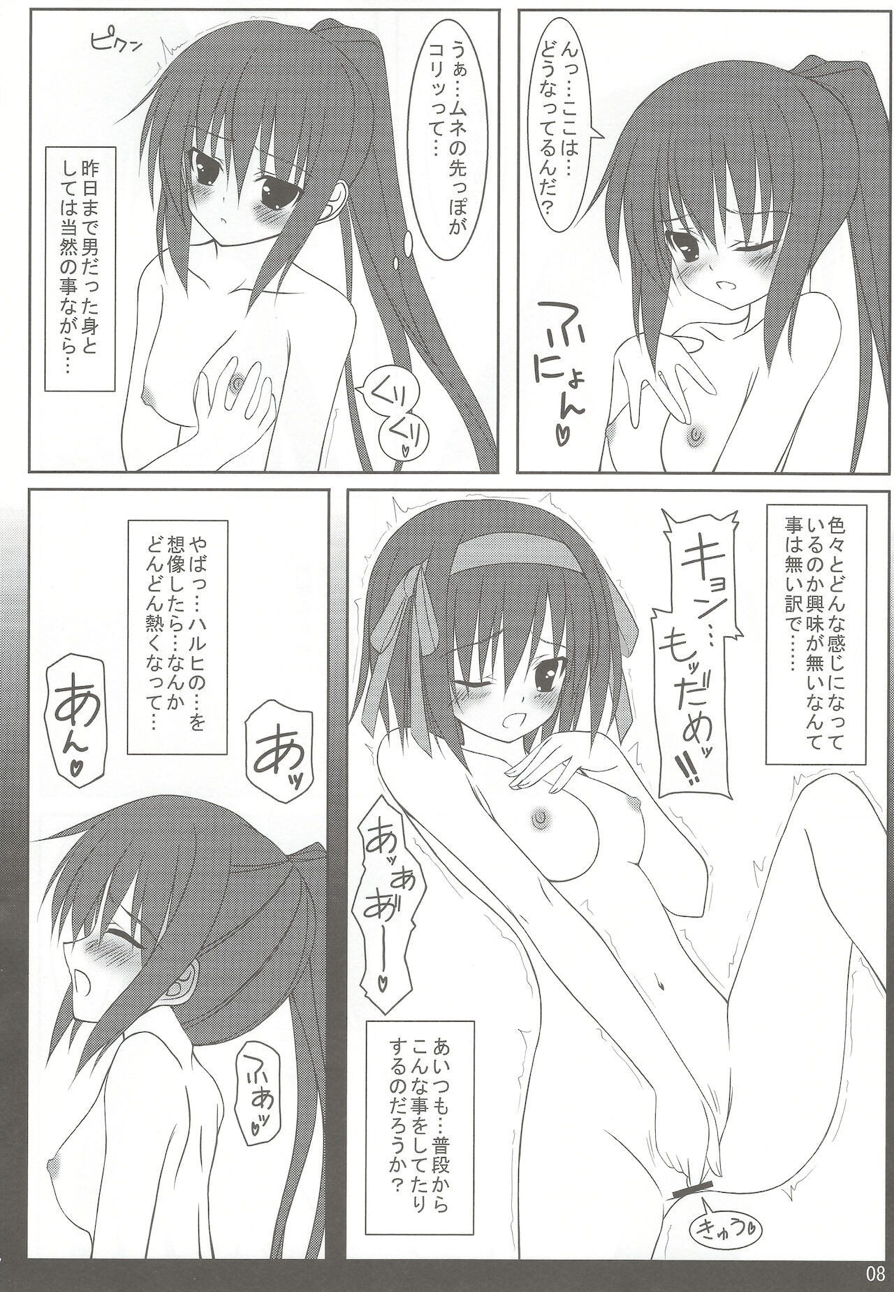 Kyonko Datte Itsumo Dame Iki - a sigh of KYON-KO page 7 full