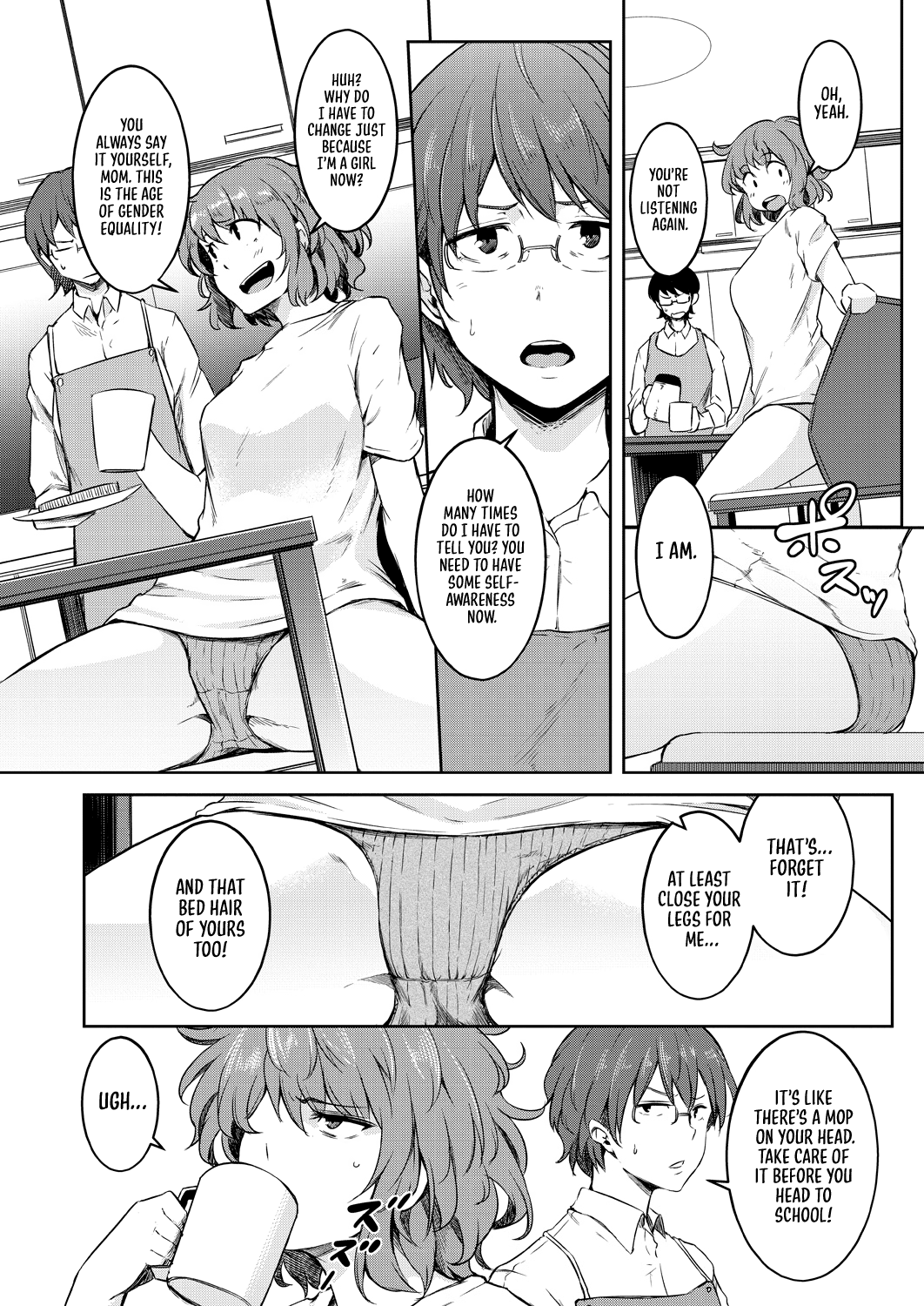 Nyotaikako to Hosizora no Kokuhaku | A Gender-Bent Maiden and a Confession Under a Starry Sky page 6 full