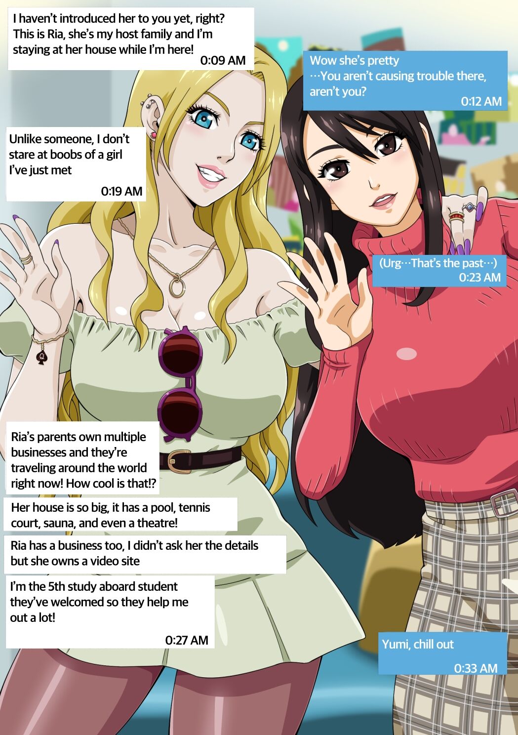 Yumi's Study Abroad page 1 full