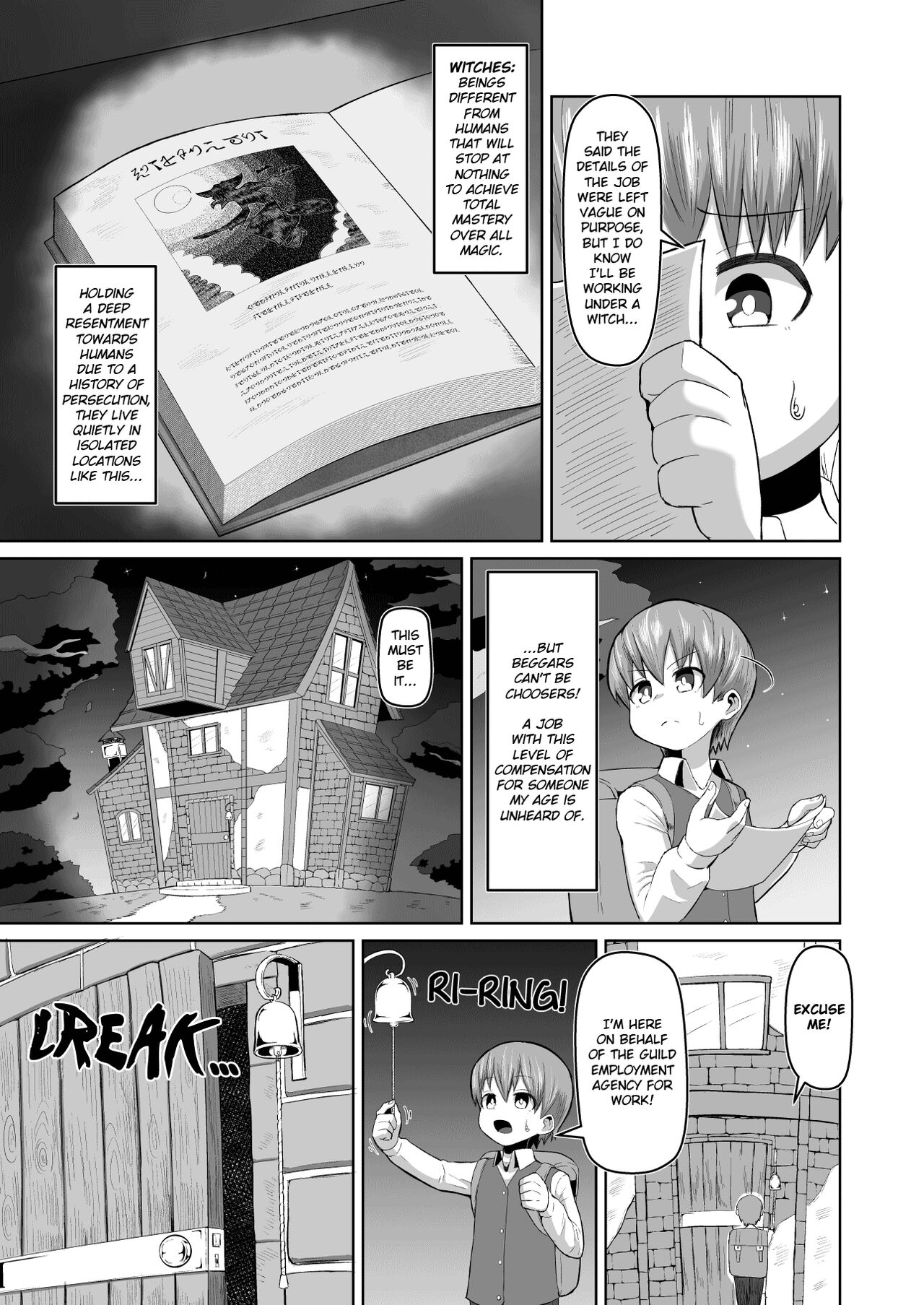 Majo to Deshi no Seikatsu | The Witch's Apprentice page 3 full