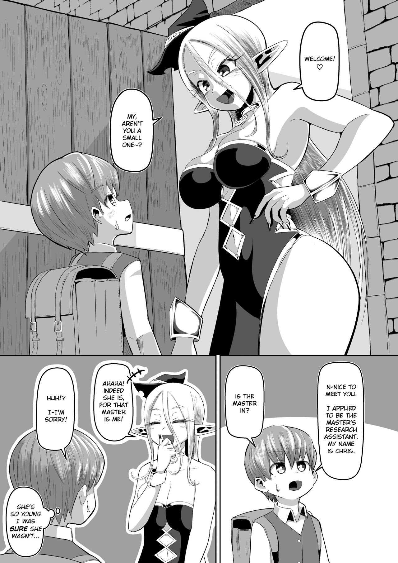 Majo to Deshi no Seikatsu | The Witch's Apprentice page 4 full