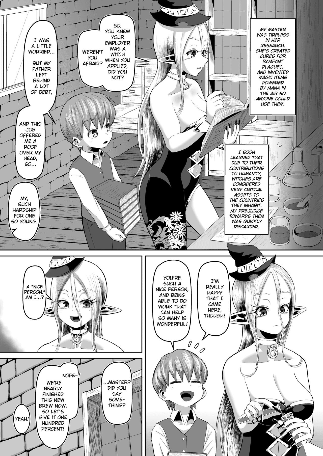 Majo to Deshi no Seikatsu | The Witch's Apprentice page 6 full