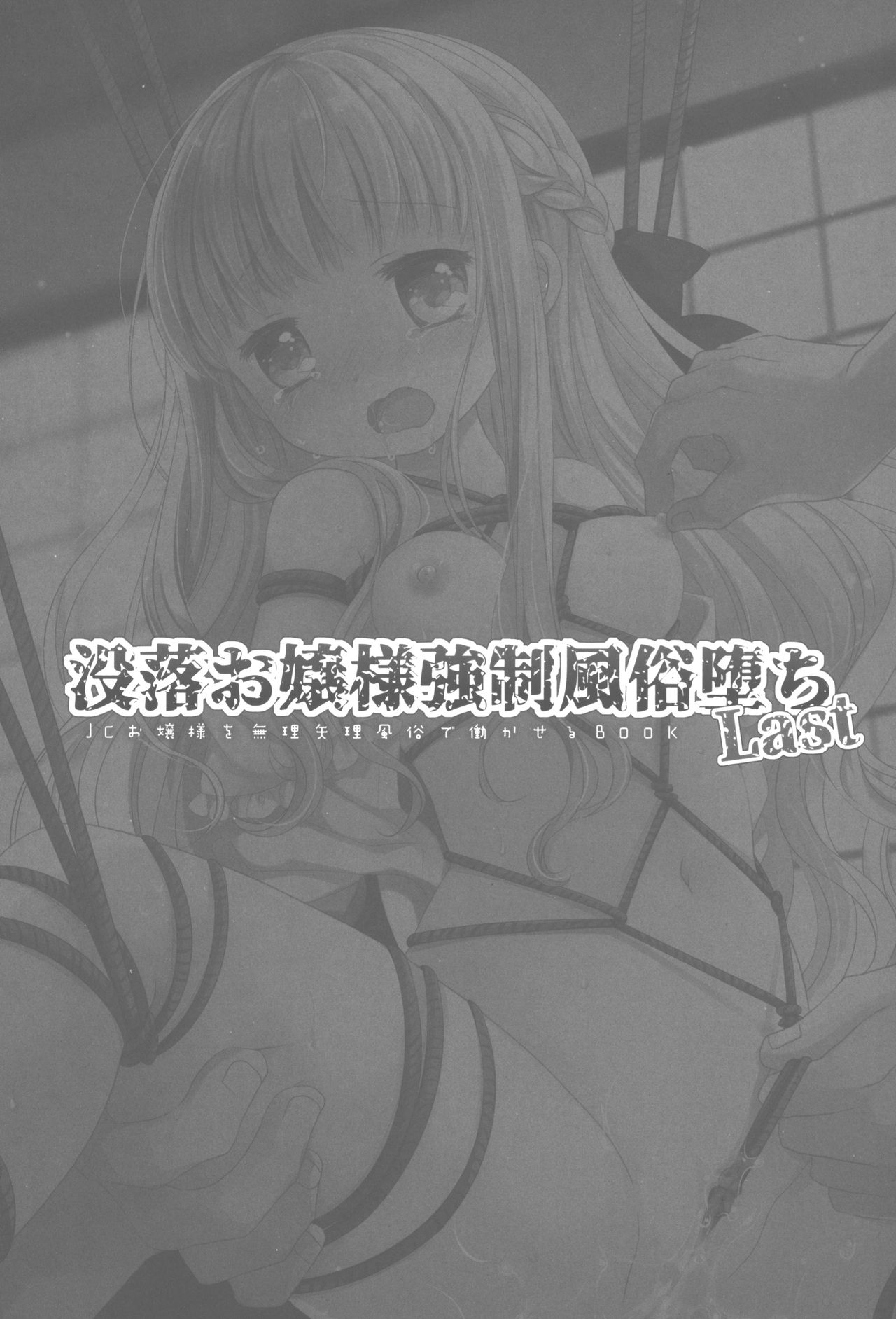 Botsuraku Ojou-sama Kyousei Fuuzoku Ochi Last page 2 full