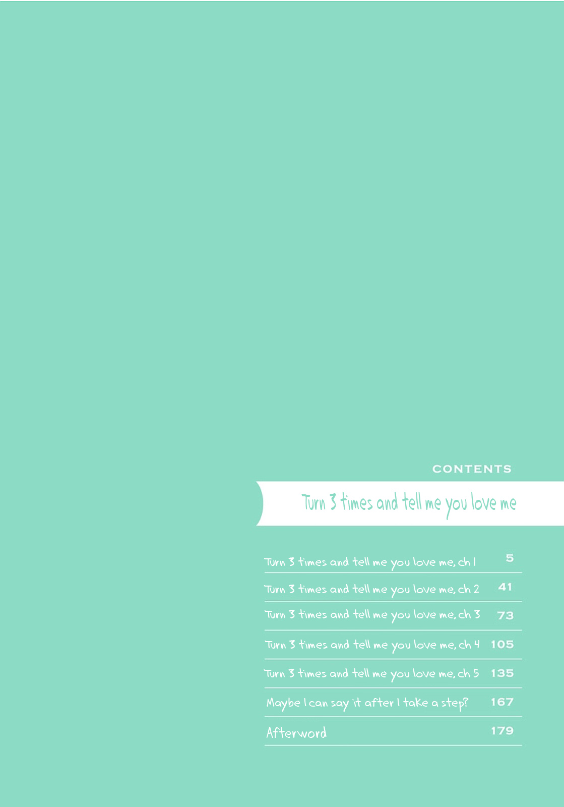 3-kai Mawatte Suki to Ie | Turn 3 Times and Tell Me You Love Me page 5 full