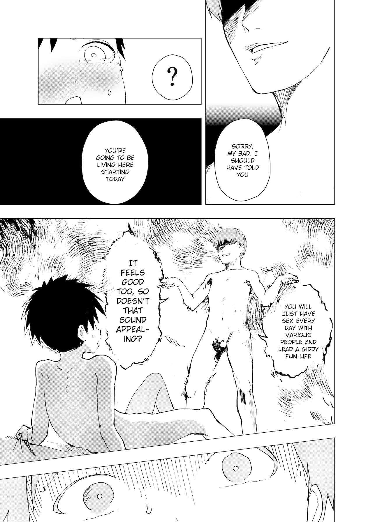 Ibasho ga Nai node Kamimachi shite mita Suterareta Shounen no Ero Manga  Ch. 6 | A Dirty Manga About a Boy Who Got Abandoned and Is Waiting for Someone To Save Him Ch. 6 page 10 full