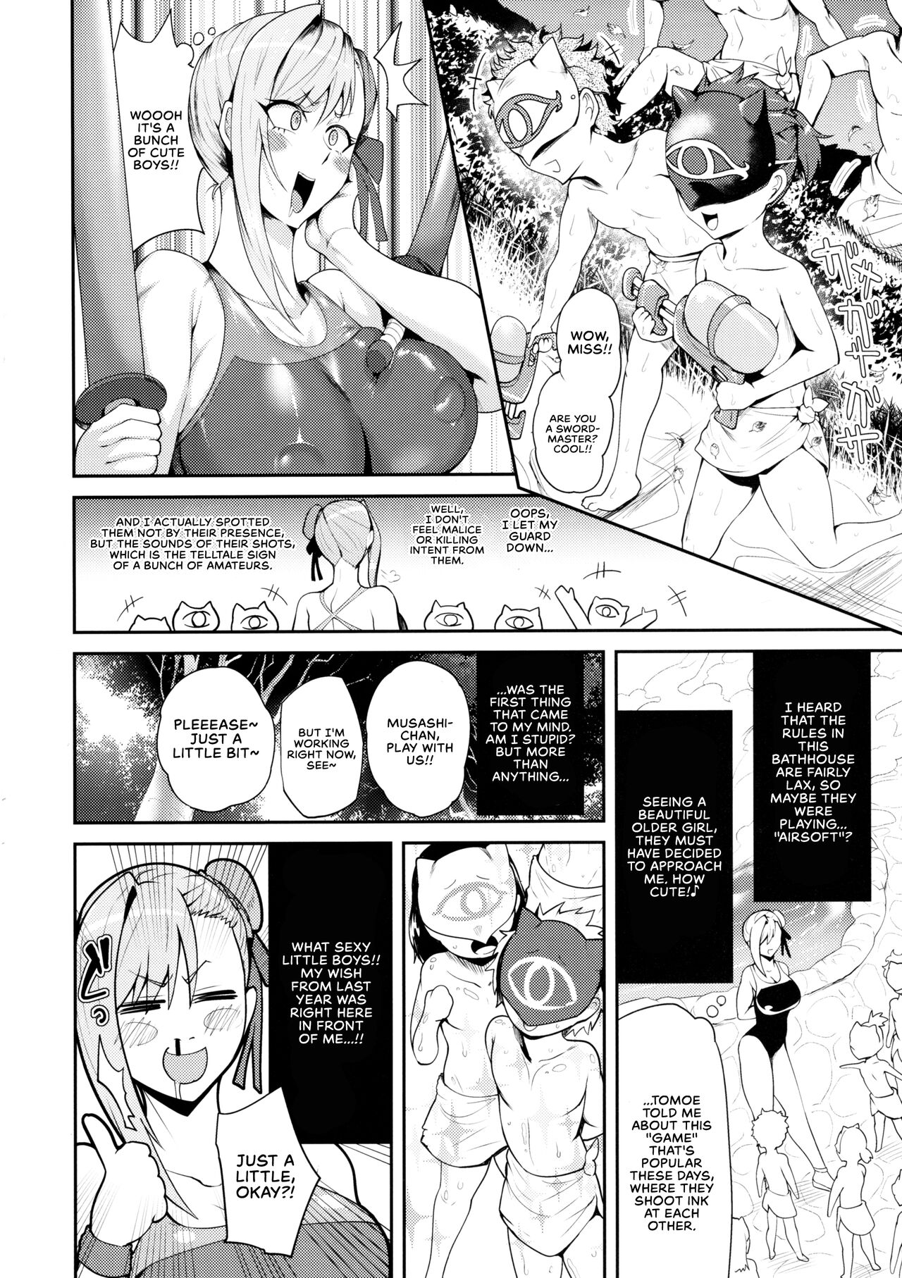 Soukaikoraku Fukujuugeki | Exhilarating Vacation Submission Play page 6 full