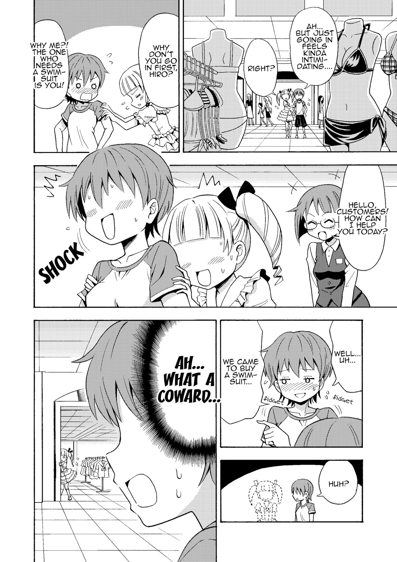 Happy Birthday 2 - Nyotaika Shita no de Mizugi o Kai ni Ittemita | Happy Birthday 2 - Because I have the body of a girl, I tried going shopping for swimsuits. page 10 full