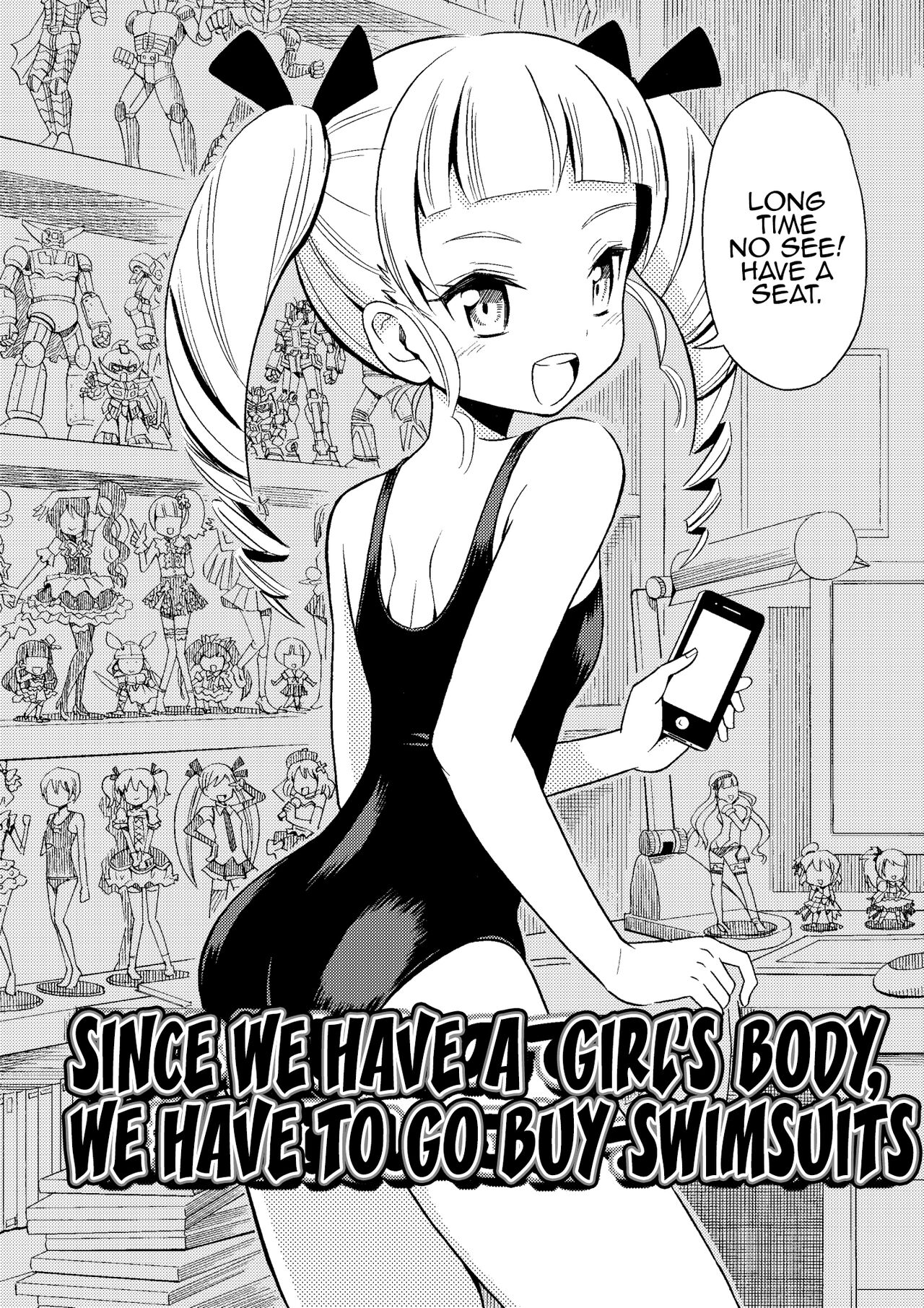 Happy Birthday 2 - Nyotaika Shita no de Mizugi o Kai ni Ittemita | Happy Birthday 2 - Because I have the body of a girl, I tried going shopping for swimsuits. page 4 full